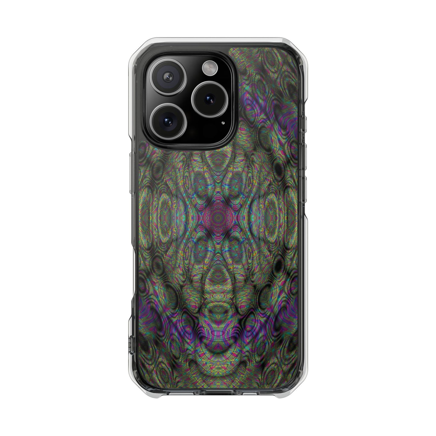 iPhone 16 Magnetic Clear Impact Case - DMT Seer No.16