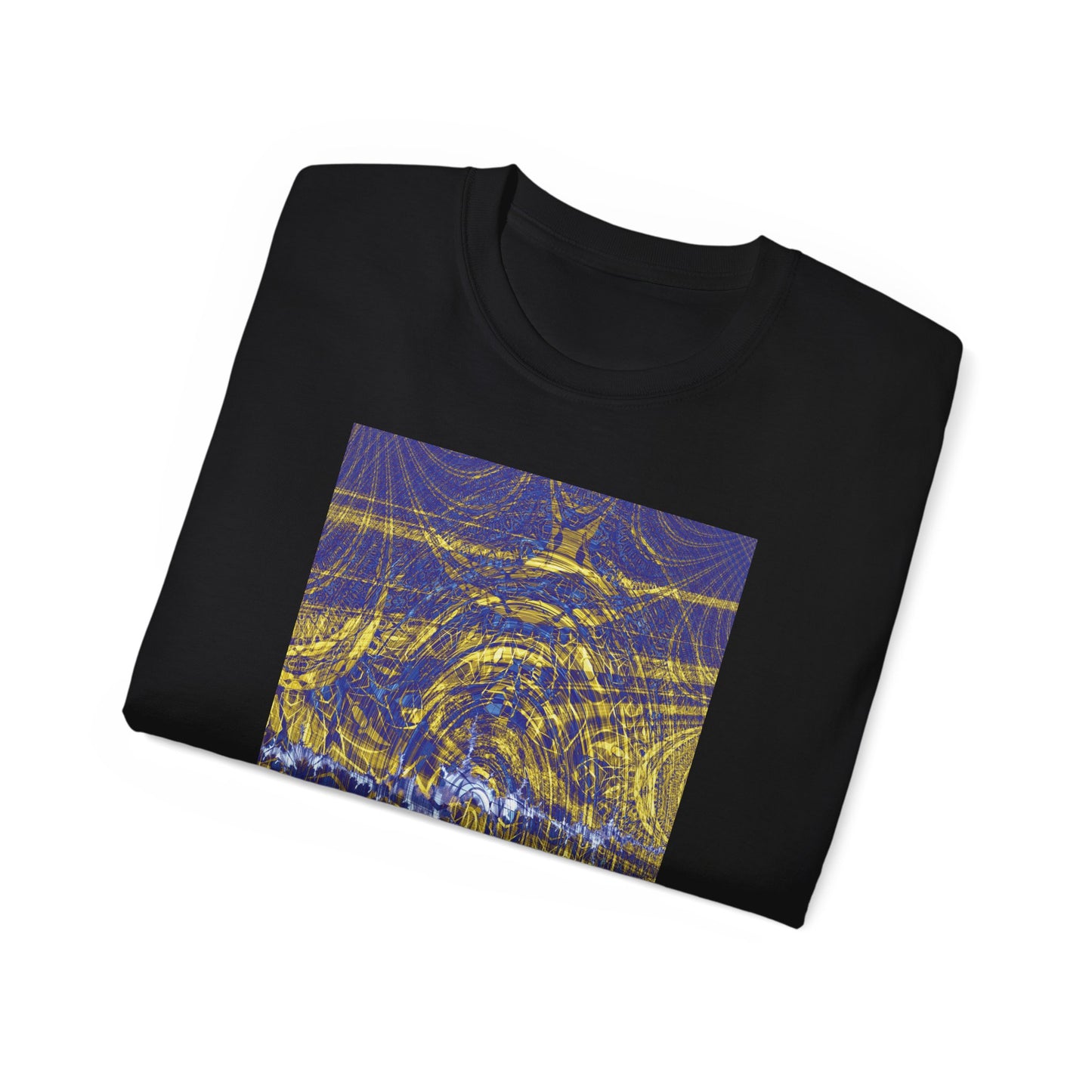 Unisex Ultra Cotton Tee - Love Light Fractals No.1