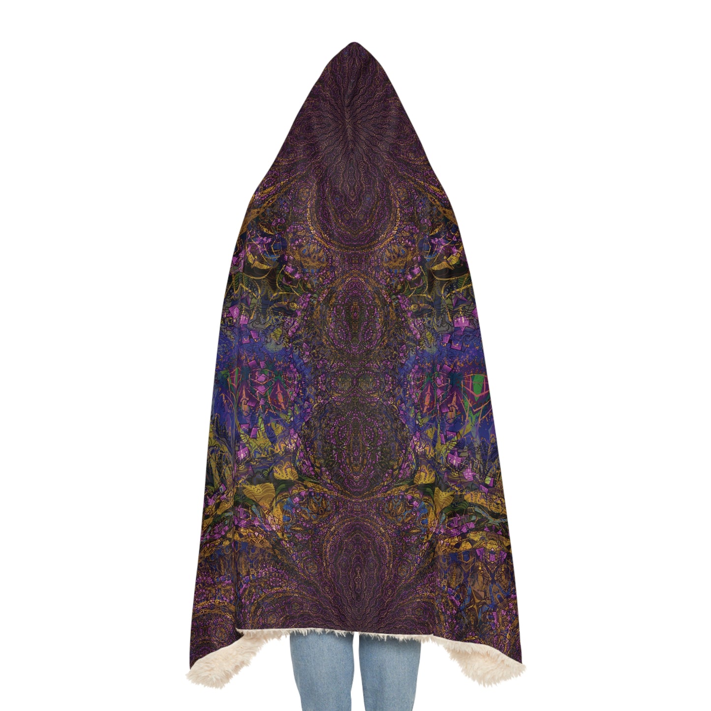 Snuggle Blanket - Love Light Fractals No.10