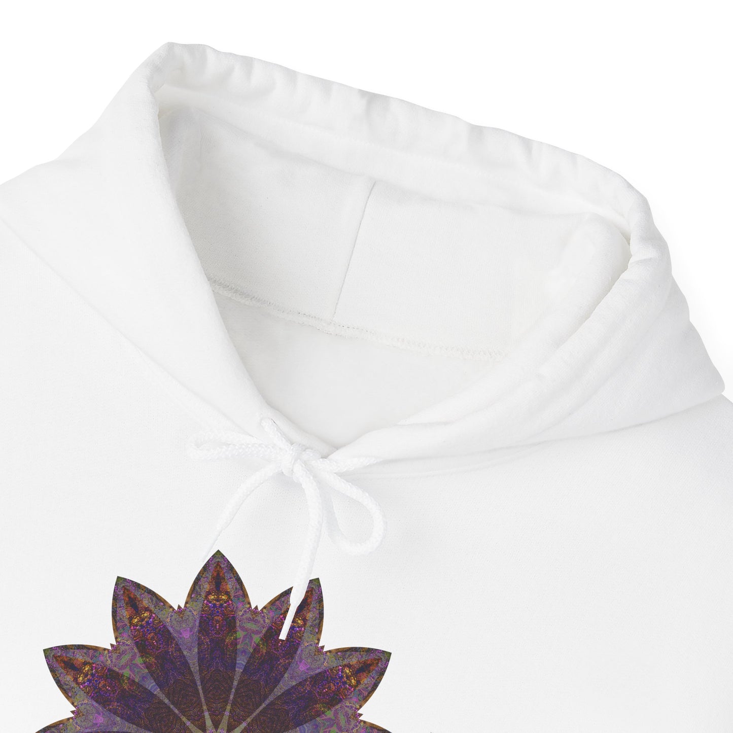Unisex Heavy Blend™ Hooded Sweatshirt - Love Light Mandalas No.11