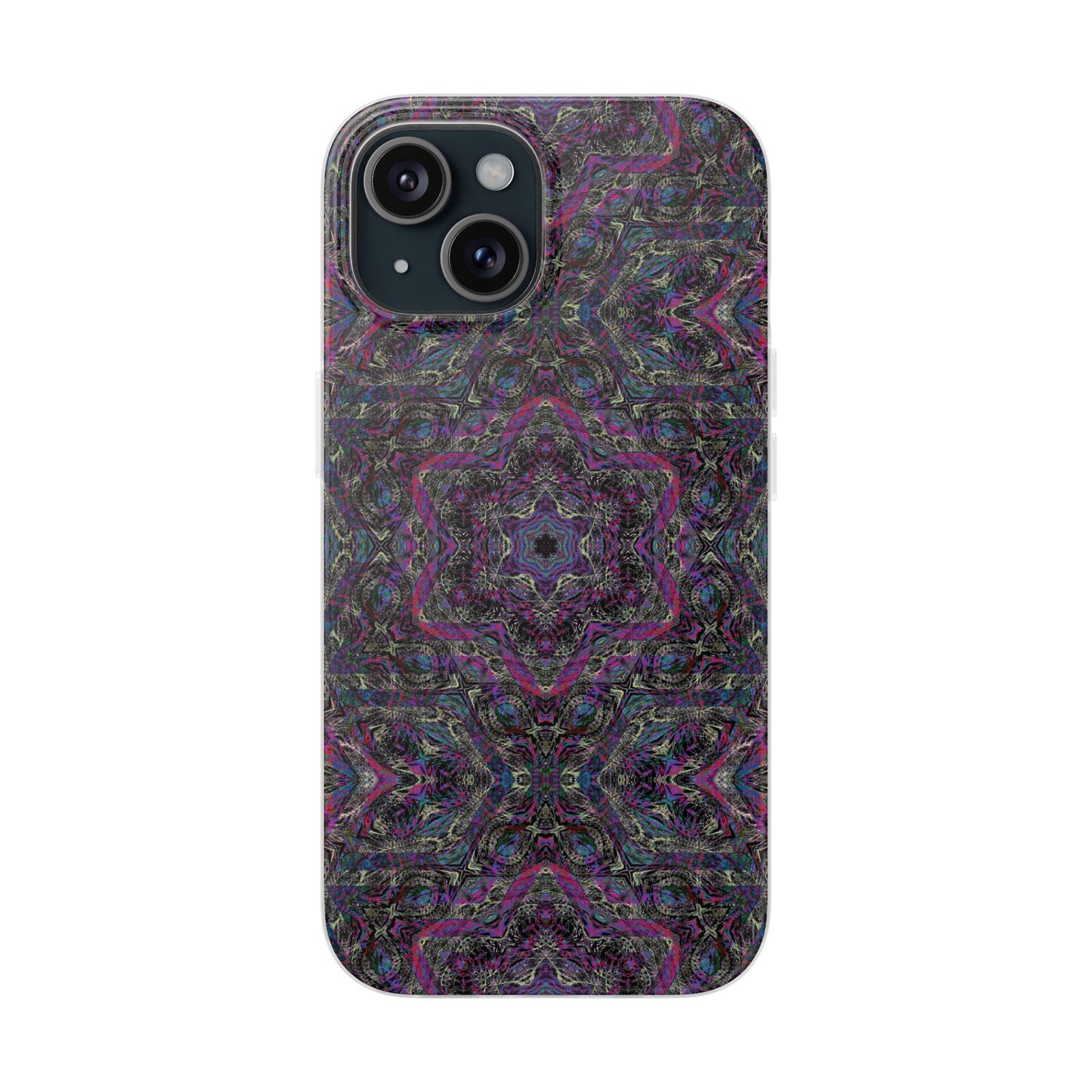 iPhone 15 Flexi Case - P5 Kaleidoscopic No.33