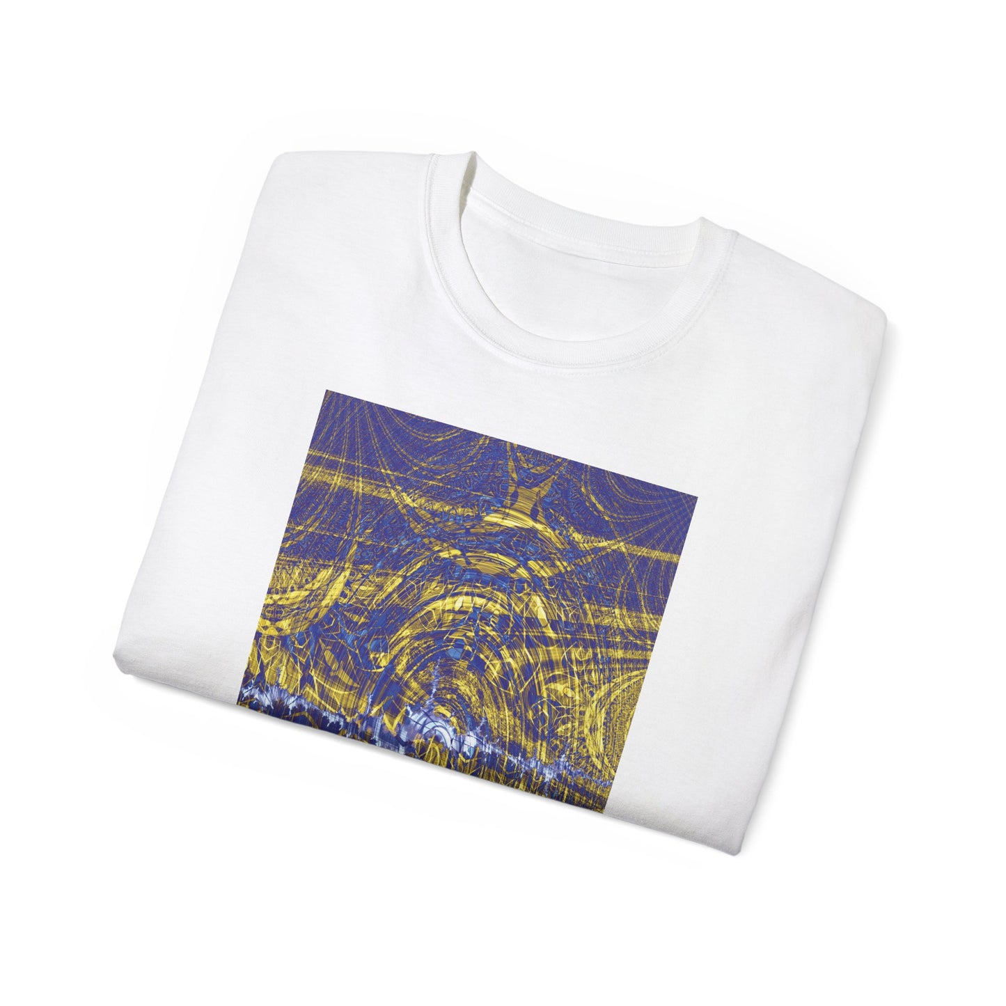 Unisex Ultra Cotton Tee - Love Light Fractals No.1