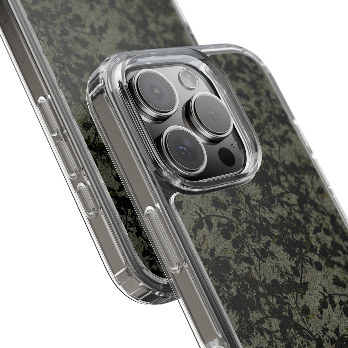iPhone 16 Clear Case – Hidden Weave Series V3 No.25
