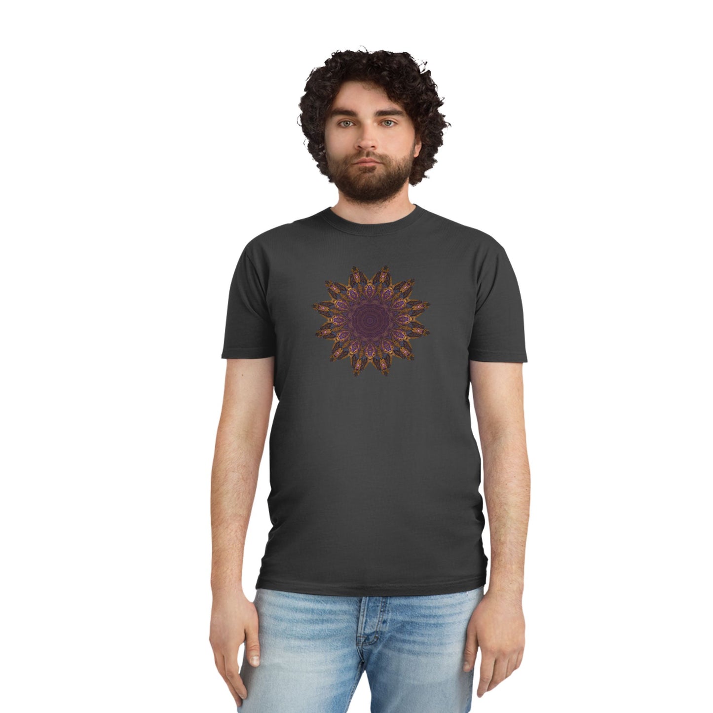Unisex Faded Shirt - Love Light Mandalas No.1