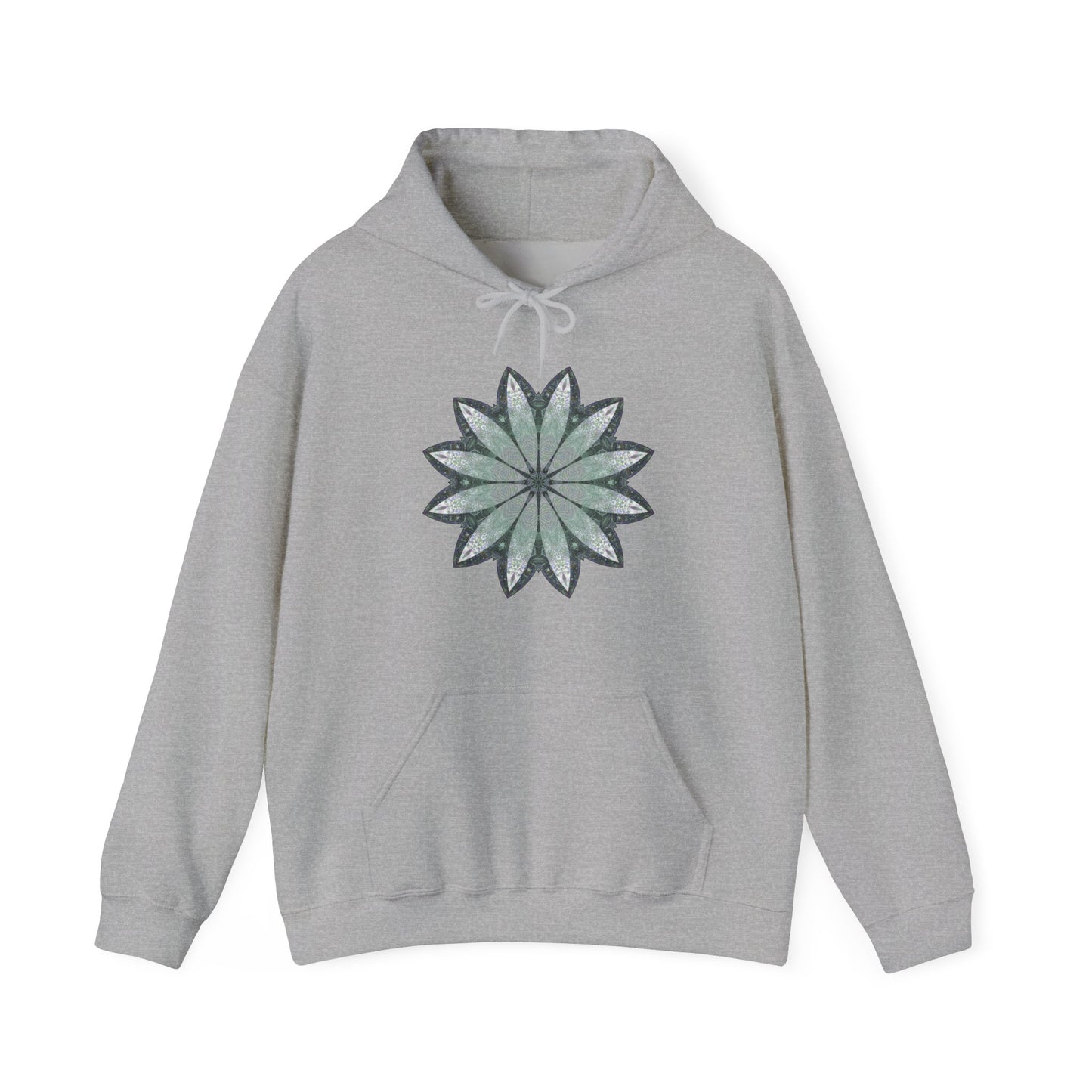 Unisex Heavy Blend™ Hooded Sweatshirt - Love Light Mandalas No.22