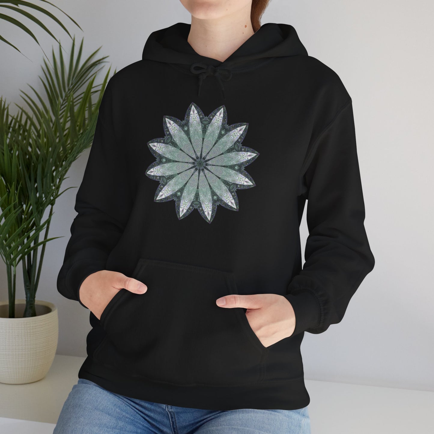 Unisex Heavy Blend™ Hooded Sweatshirt - Love Light Mandalas No.22