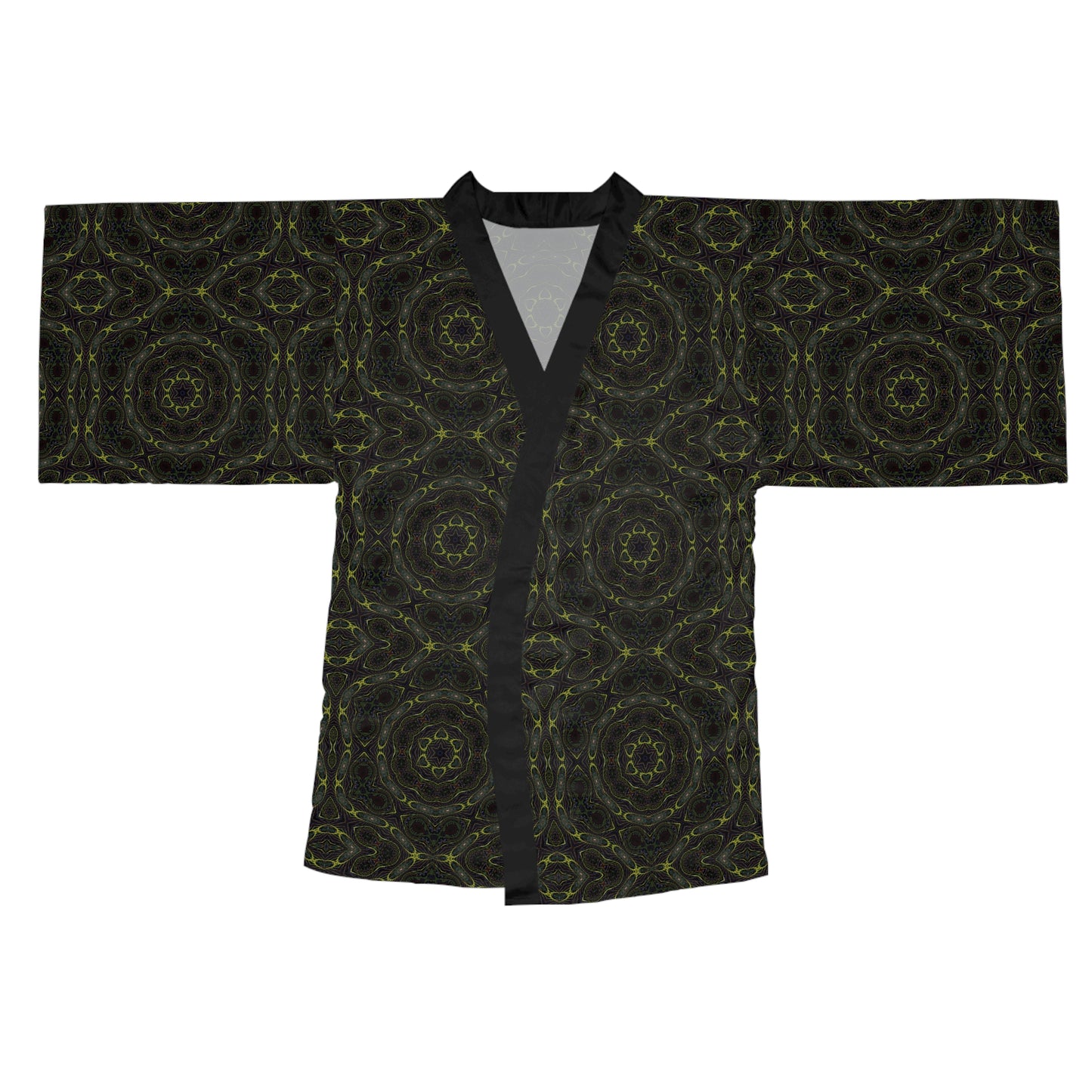 Long Sleeve Kimono Robe - P5 Kaleidoscopic No.4