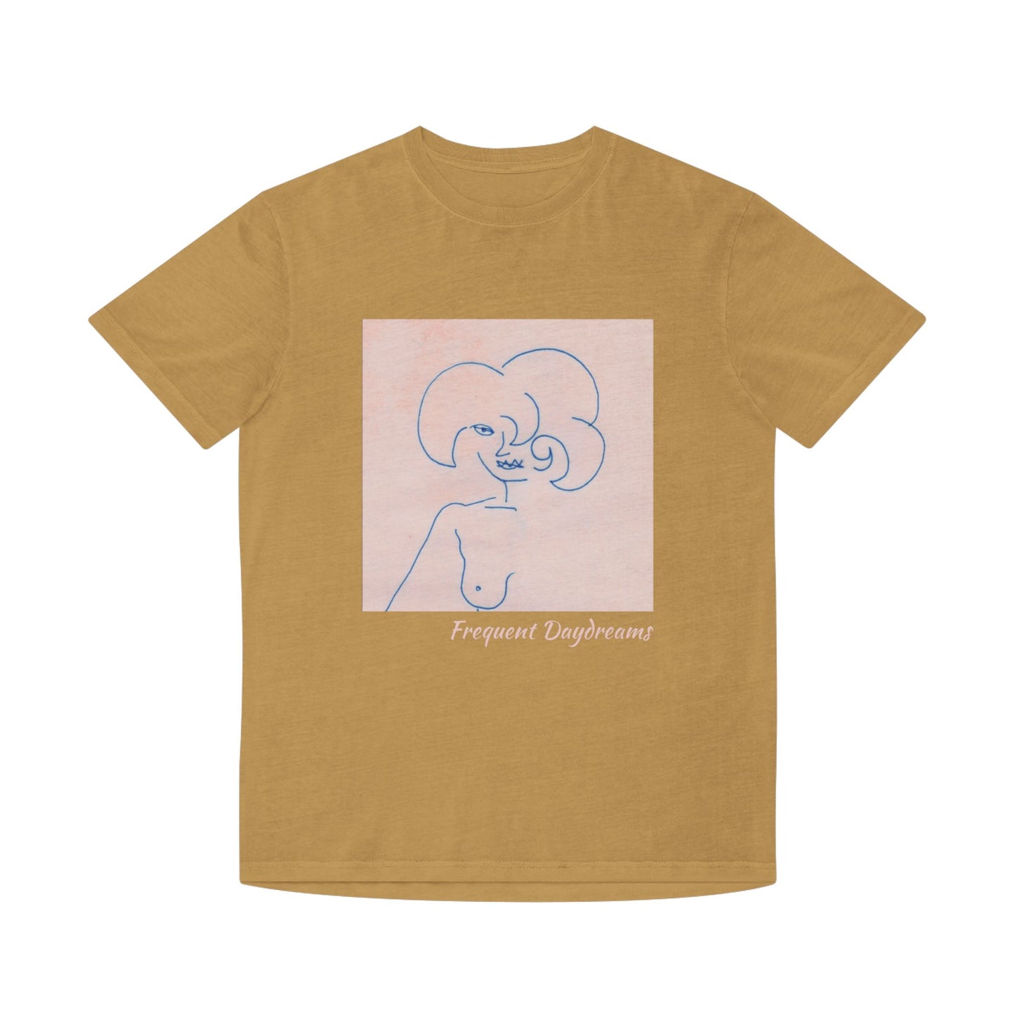 Unisex Faded Shirt - Frequent Daydreams Sketch No.45