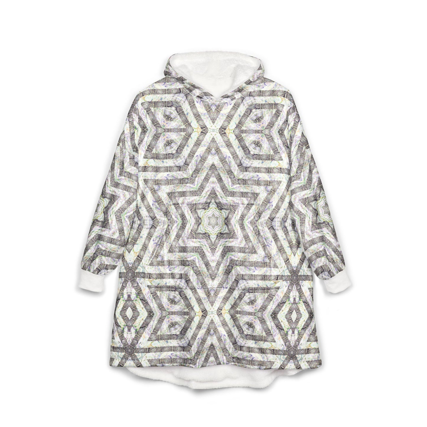 Unisex Hooded Blanket - Kaleidoscope P5 No. 19