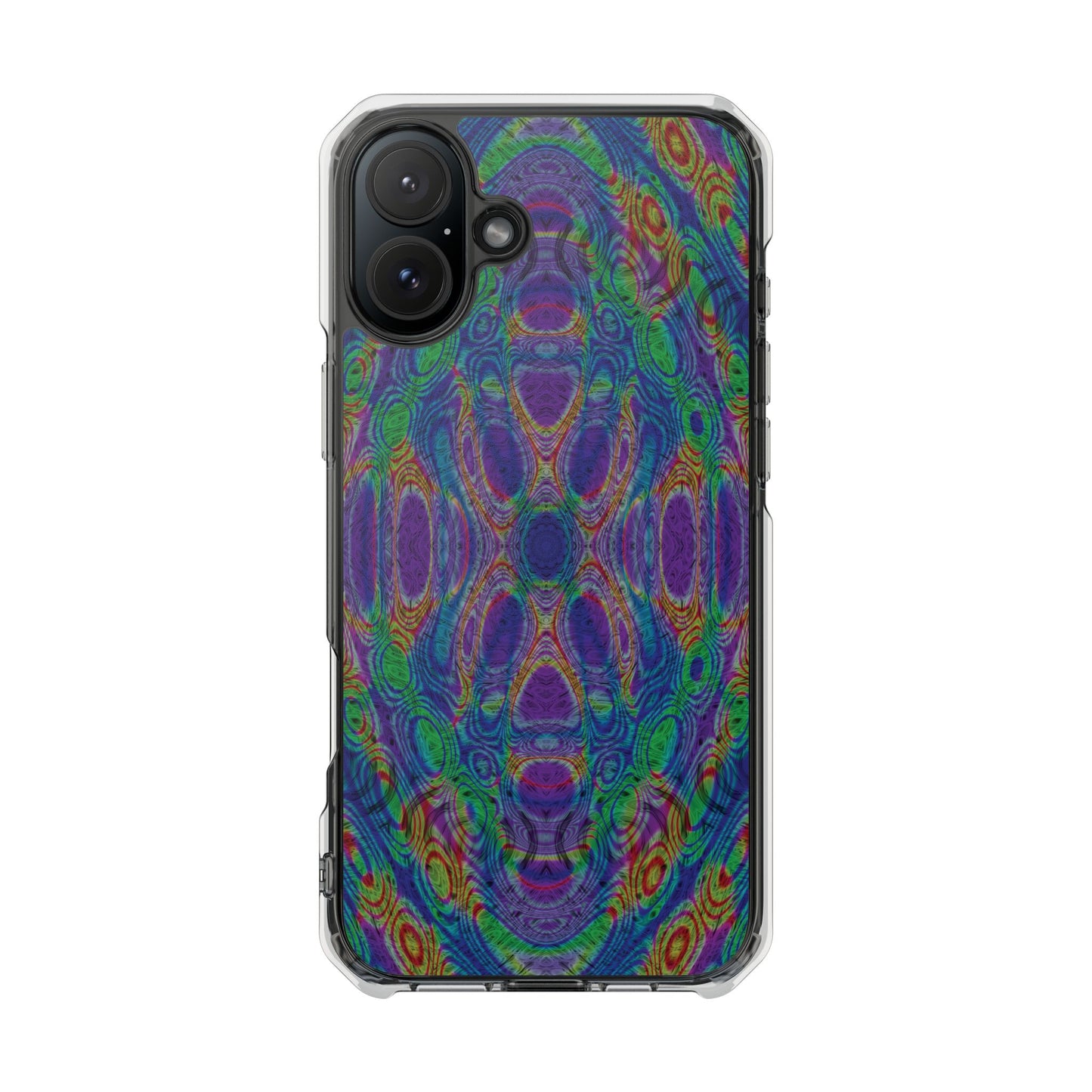 iPhone 16 Magnetic Clear Impact Case - DMT Seer No.18