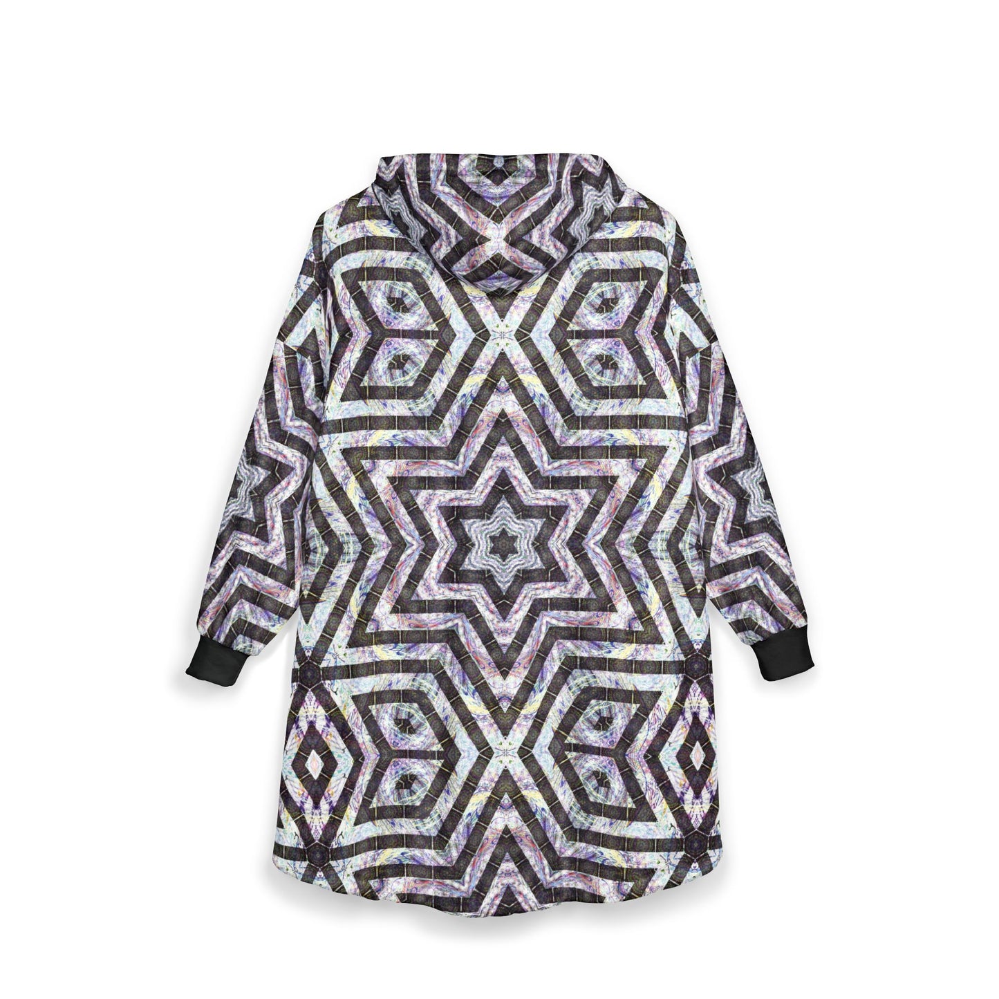 Unisex Hooded Blanket - Kaleidoscope P5 No. 20