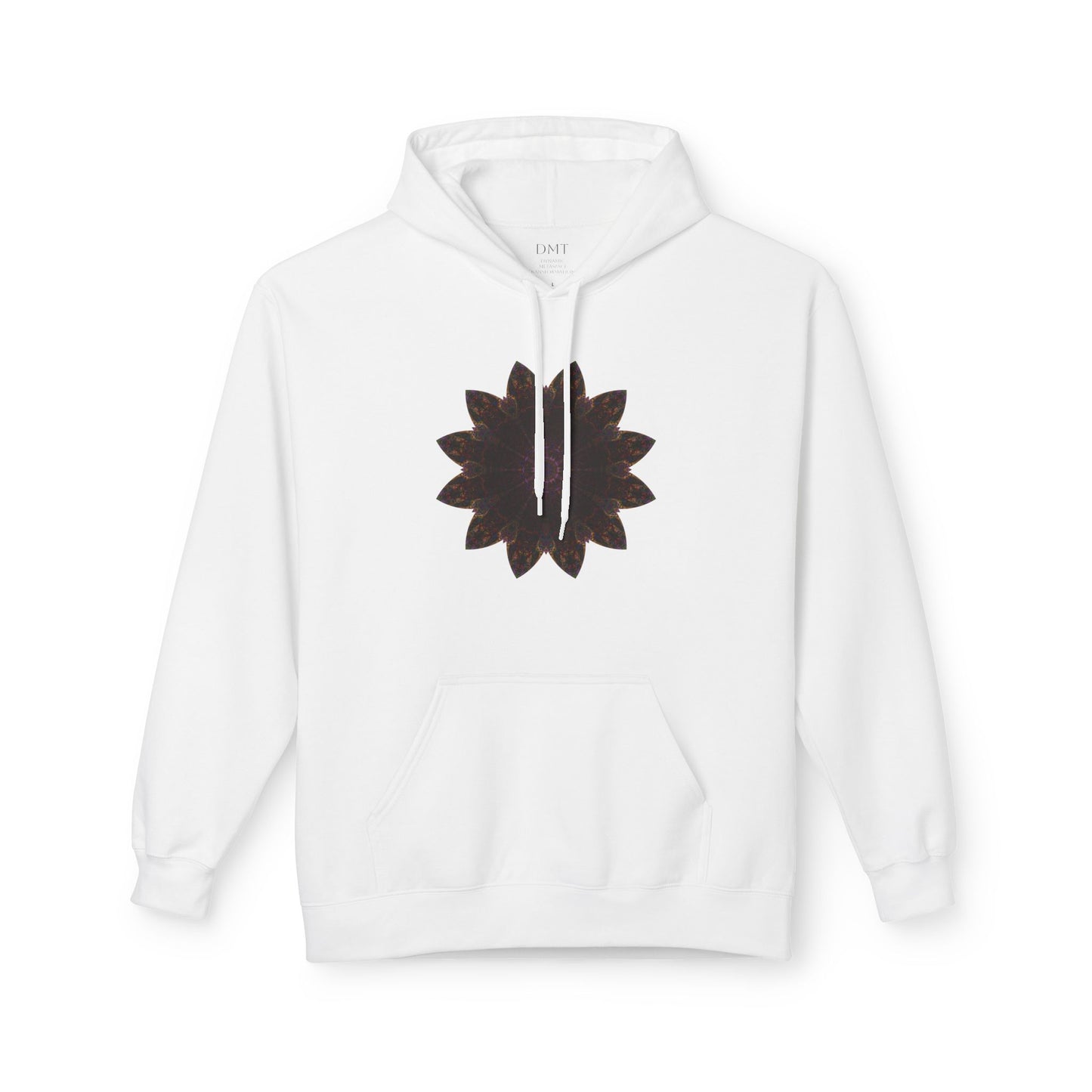Unisex Midweight Softstyle Fleece Hoodie - Love Light Mandalas No.12