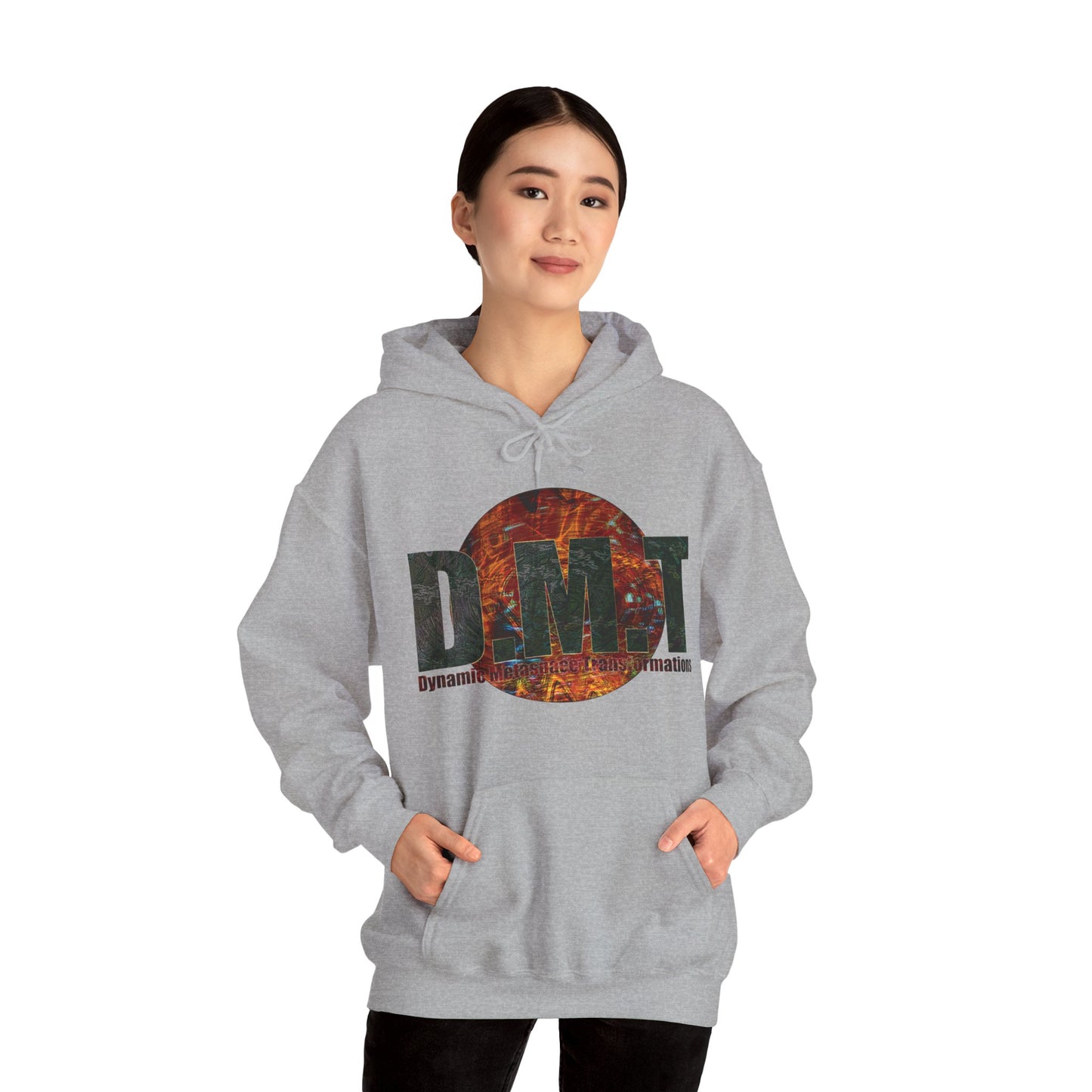 Unisex Heavy Blend™ Hooded Sweatshirt - DMT Dynamic No.1
