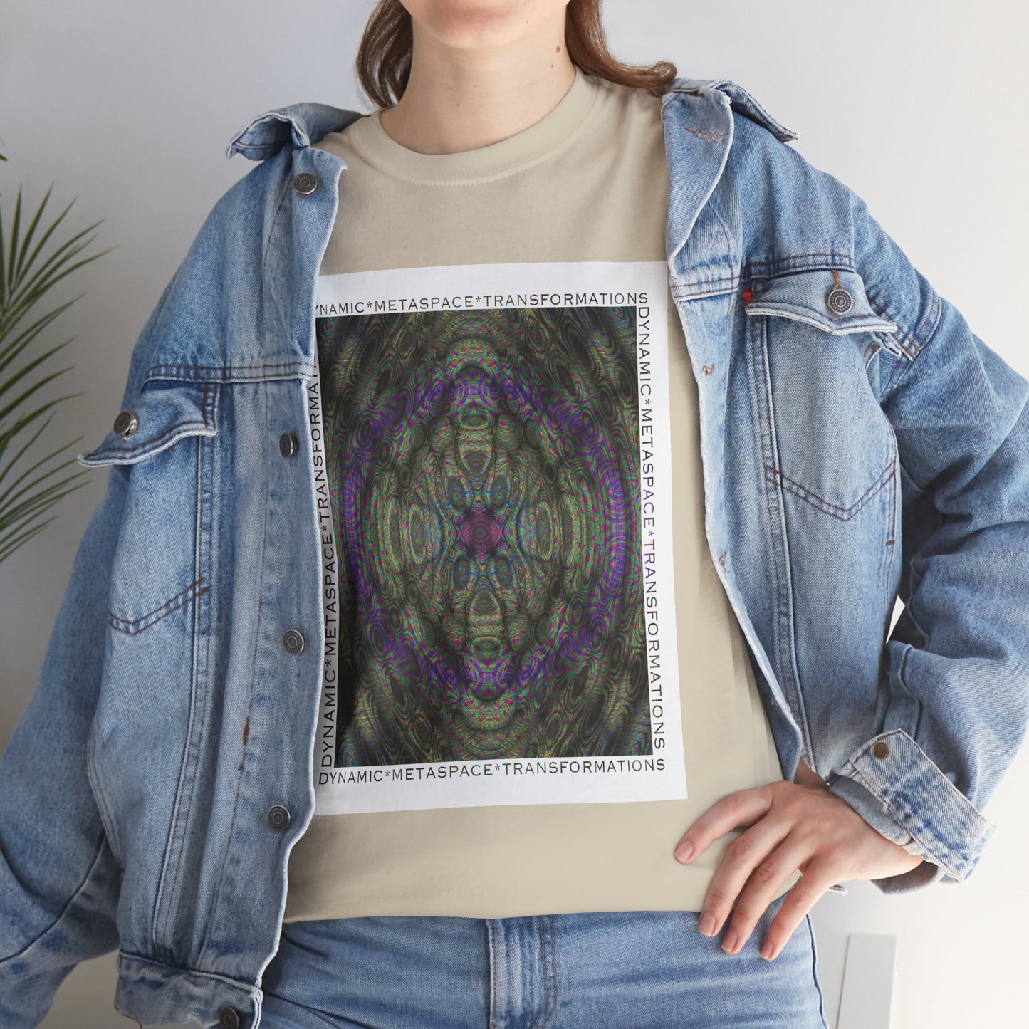 Unisex Heavy Cotton Tee - DMT Seer No.16