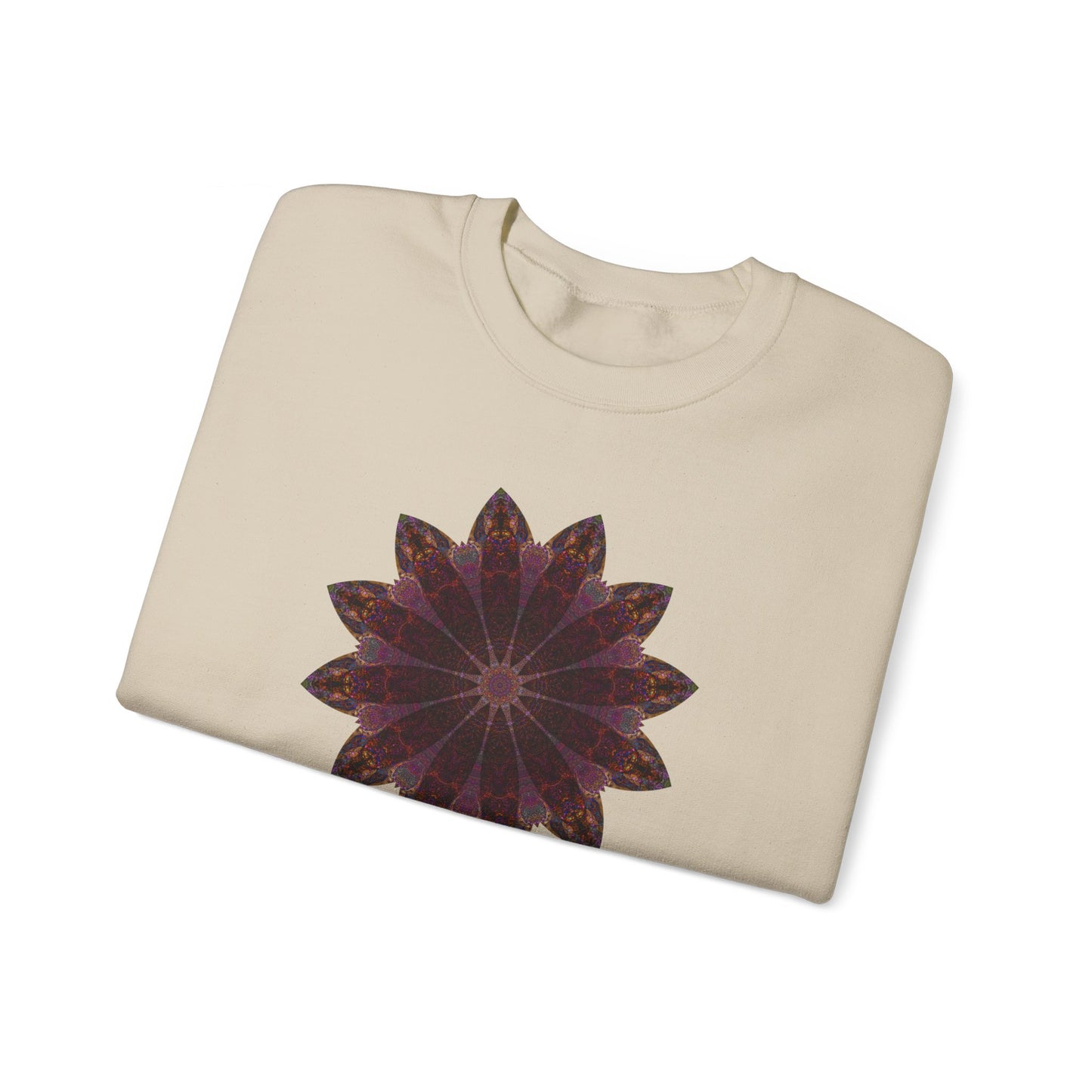 Unisex Heavy Blend™ Crewneck Sweatshirt - Love Light Mandalas No.5