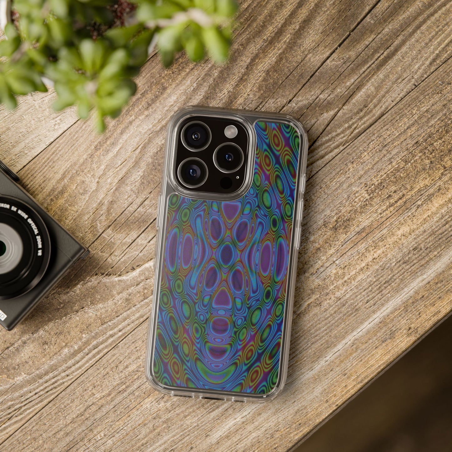iPhone 16 Clear Case – DMT Seer No.20