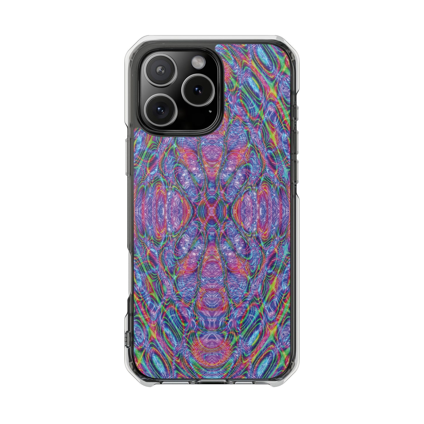 iPhone 16 Magnetic Clear Impact Case - DMT Seer No.22