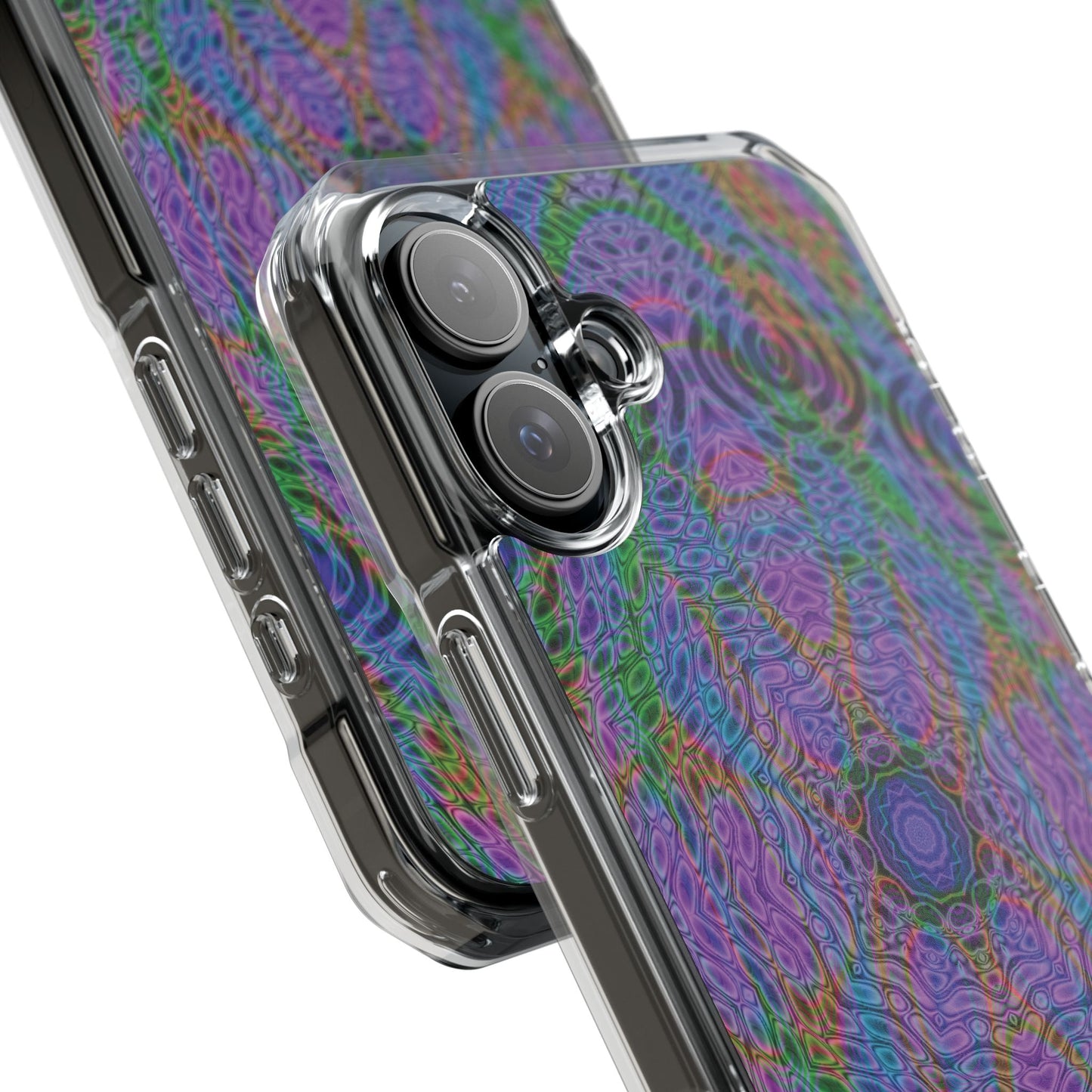 iPhone 16 Magnetic Clear Impact Case - DMT Seer No.21