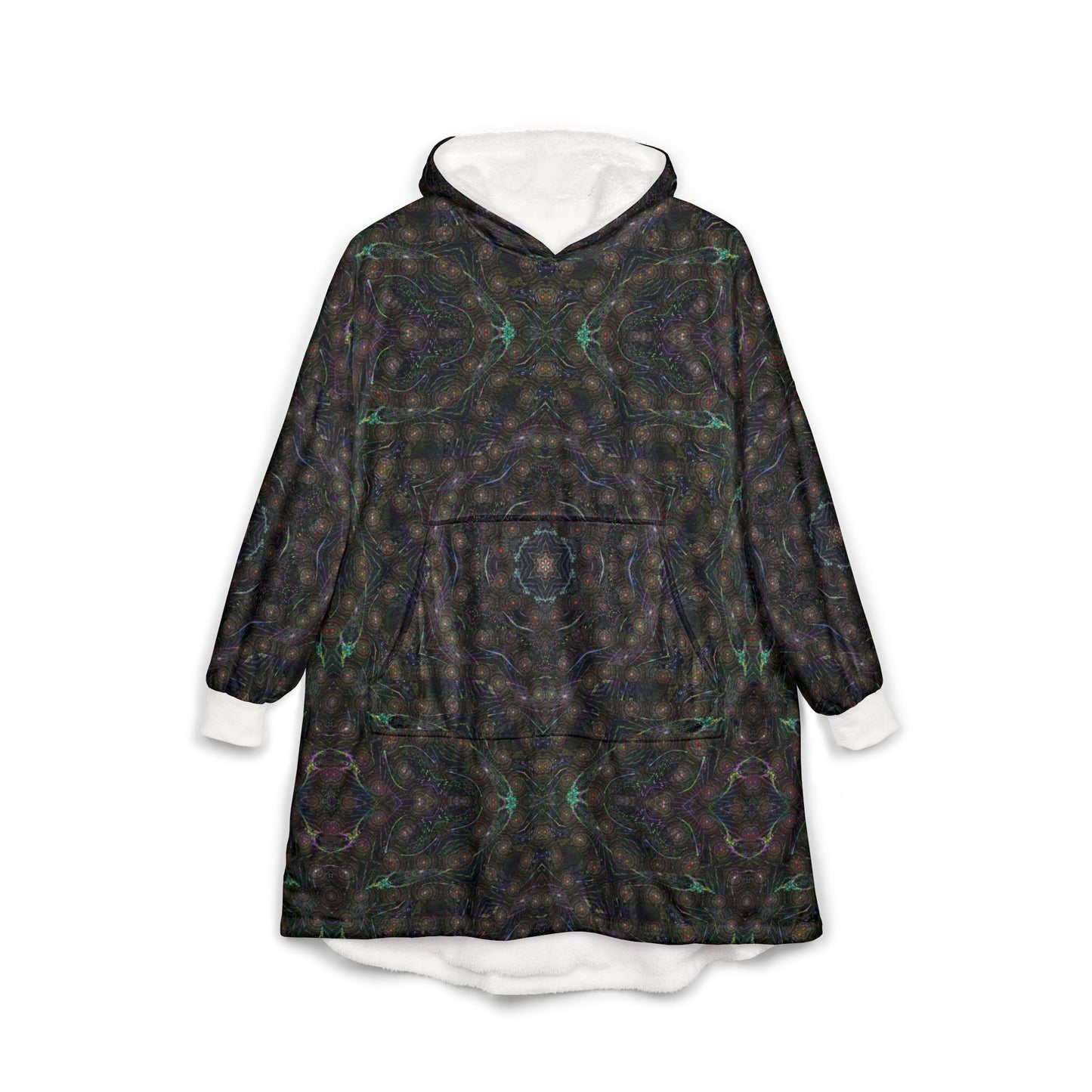 Unisex Hooded Blanket - Kaleidoscope P5 No. 16