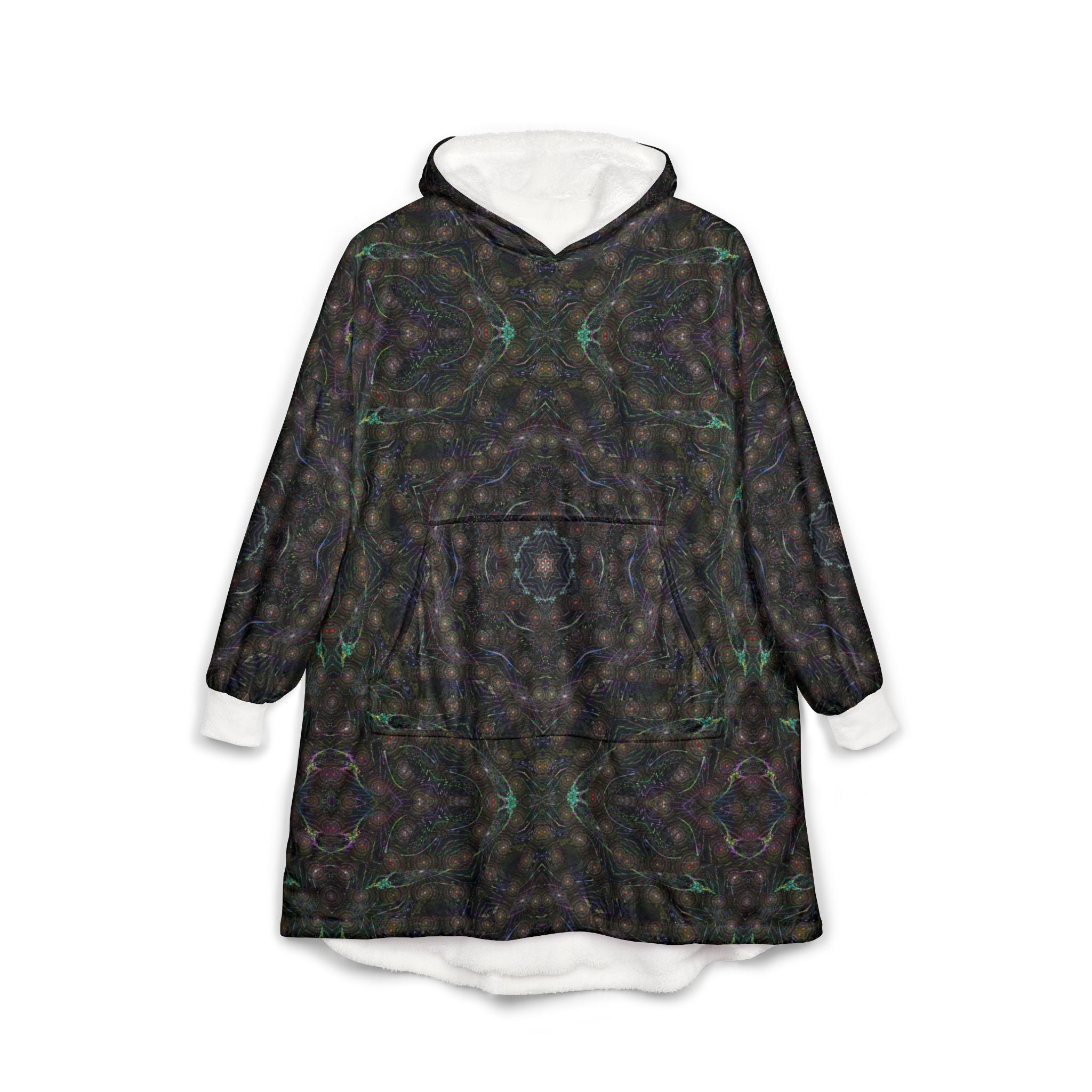 Unisex Hooded Blanket - P5 Kaleidoscopic No. 16