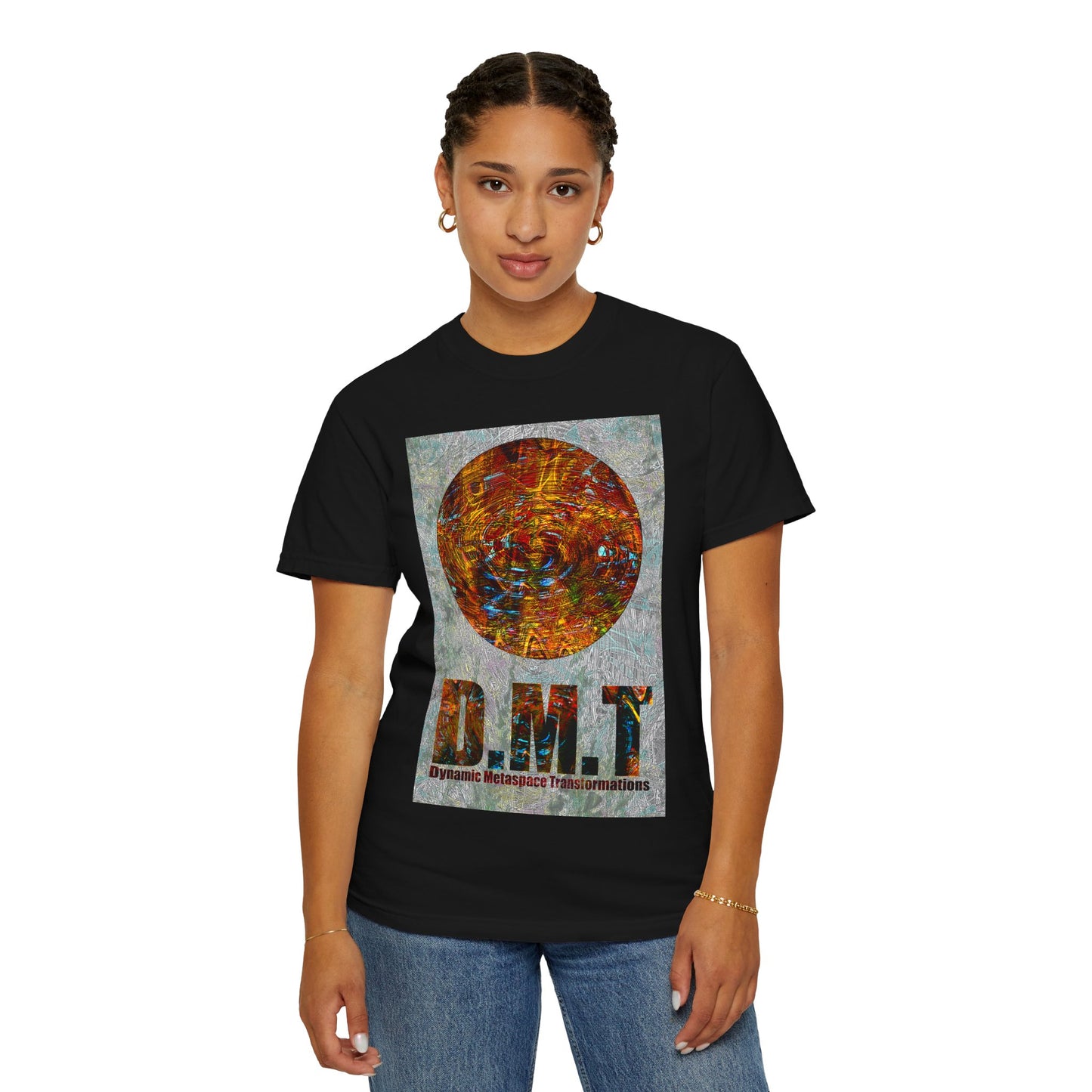 Unisex Garment-Dyed T-shirt - DMT Spheres No.1