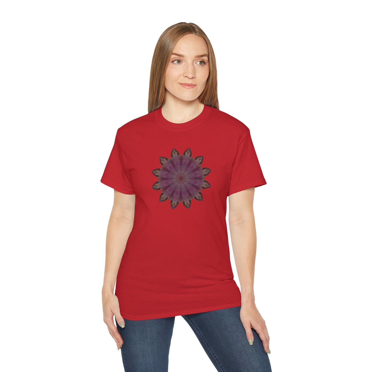 Unisex Ultra Cotton Tee - Love Light Mandalas No.6