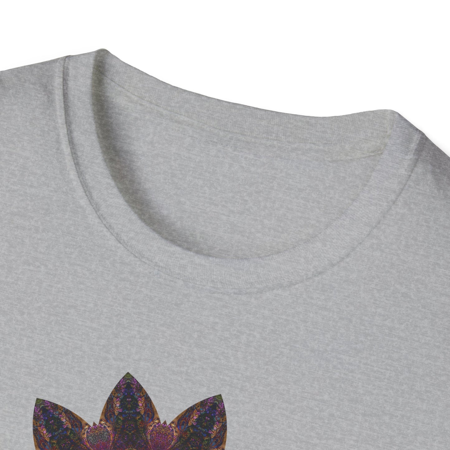 Unisex Softstyle T-Shirt - Love Light Mandalas No.8