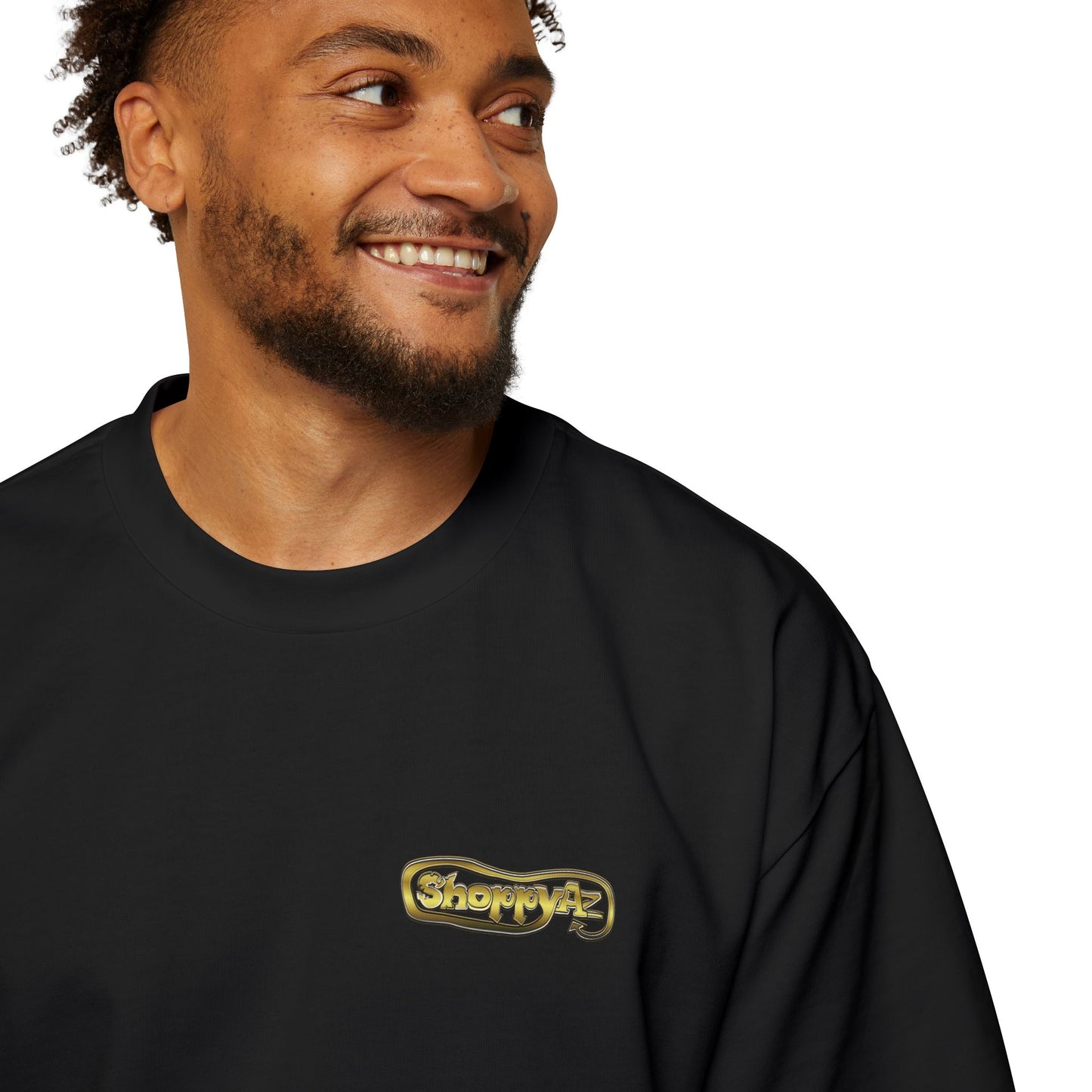 Men's Heavy Oversized Tee - ShoppyAz