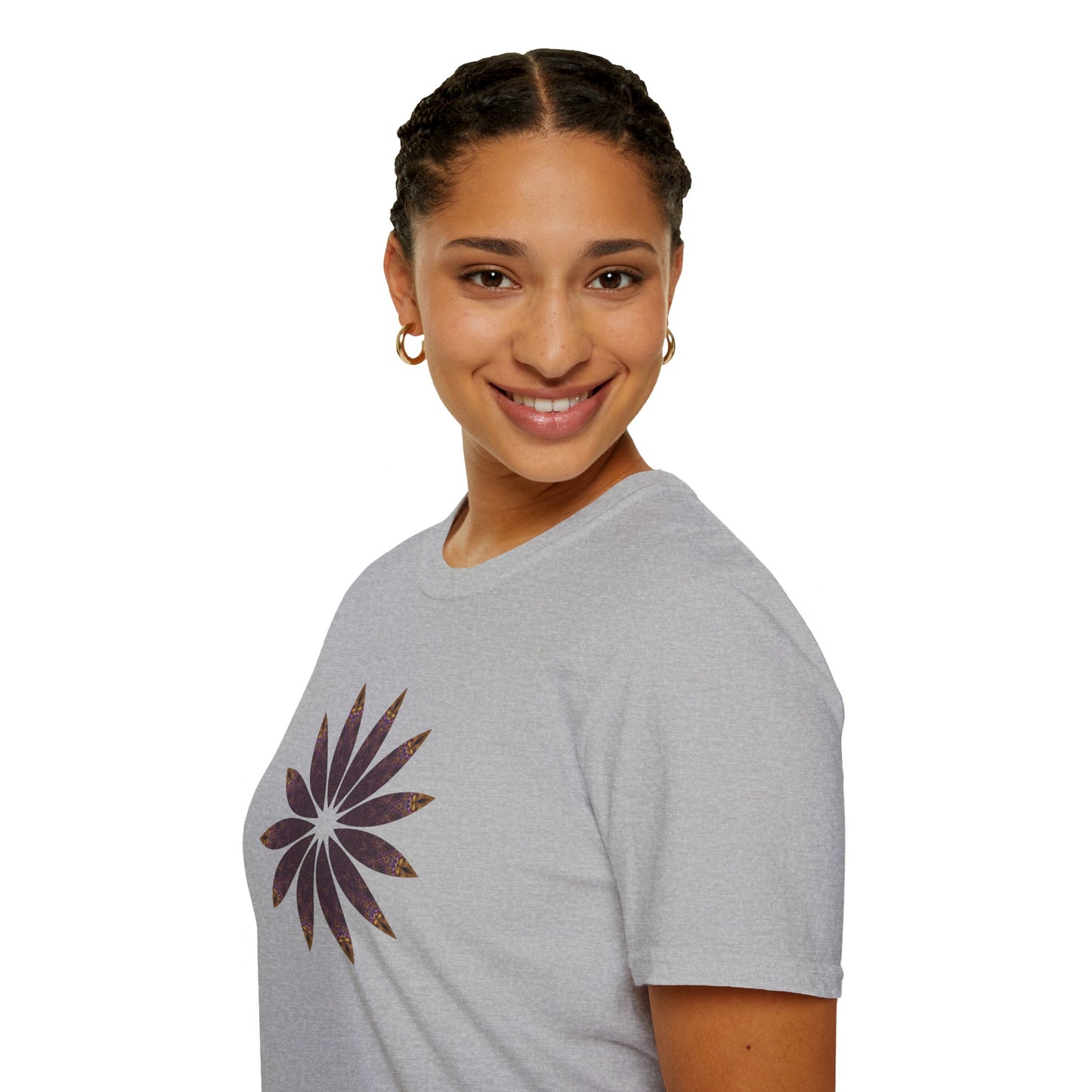 Unisex Softstyle T-Shirt - Love Light Mandalas No.2