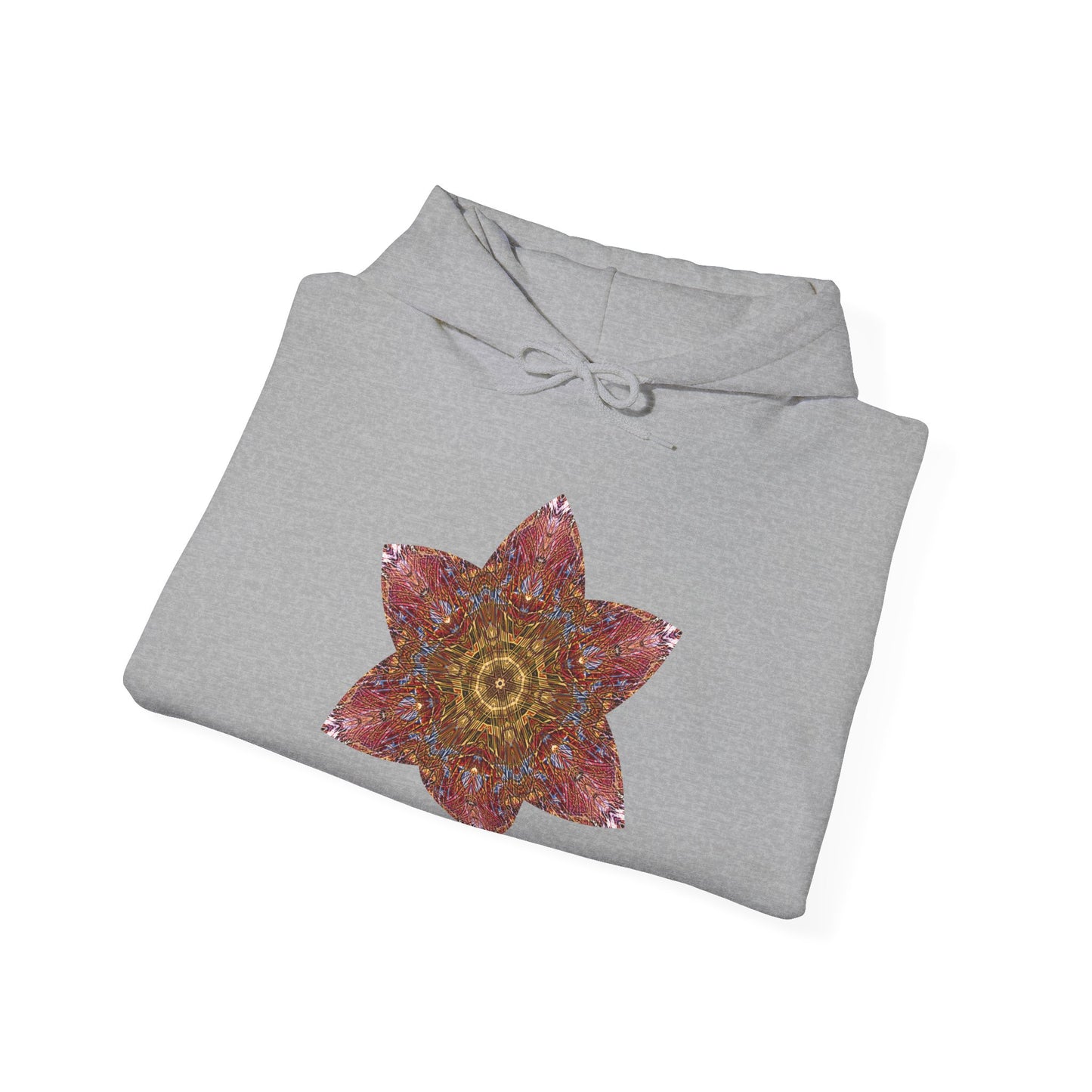 Unisex Heavy Blend™ Hooded Sweatshirt - Starflower Mandalas No.3