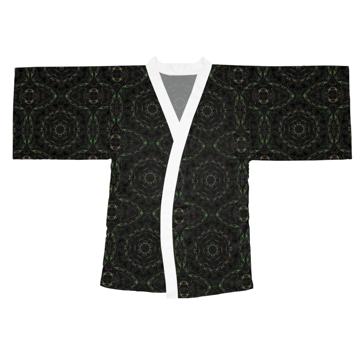 Long Sleeve Kimono Robe - P5 Kaleidoscopic No.15