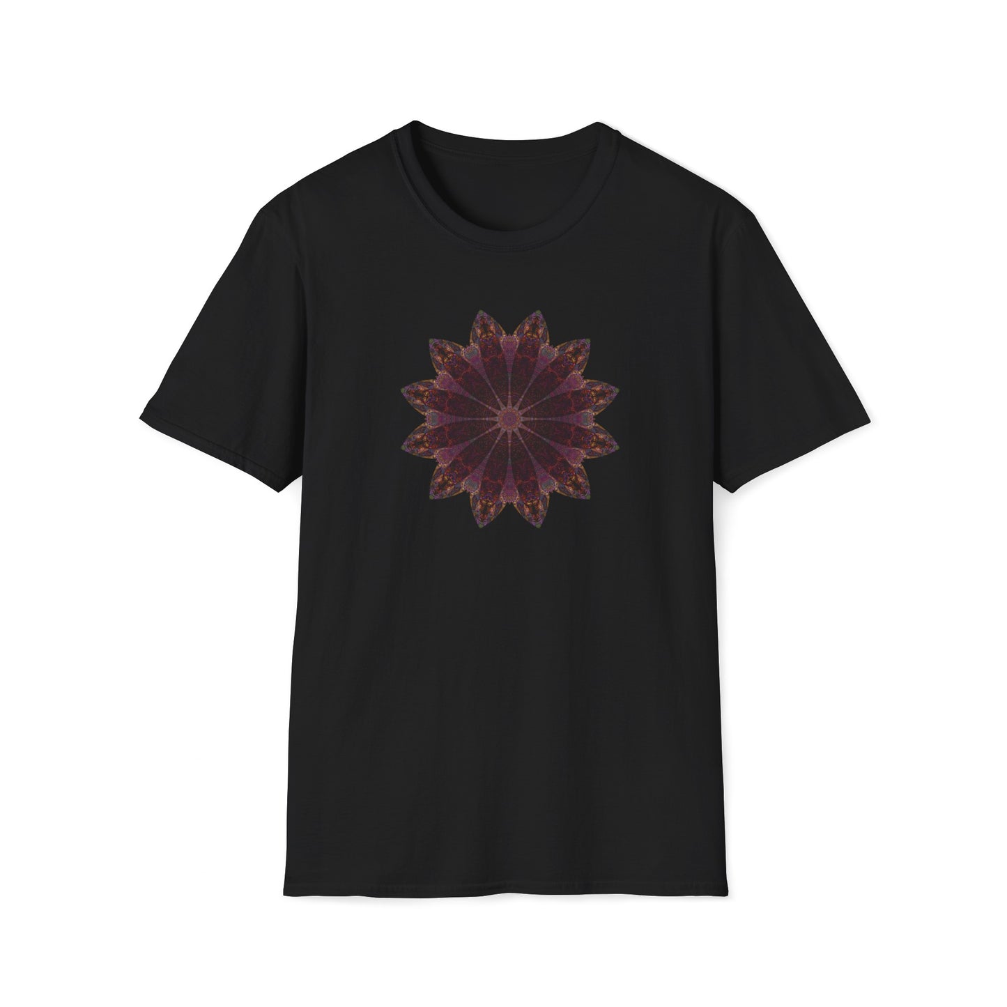 Unisex Softstyle T-Shirt - Love Light Mandalas No.5