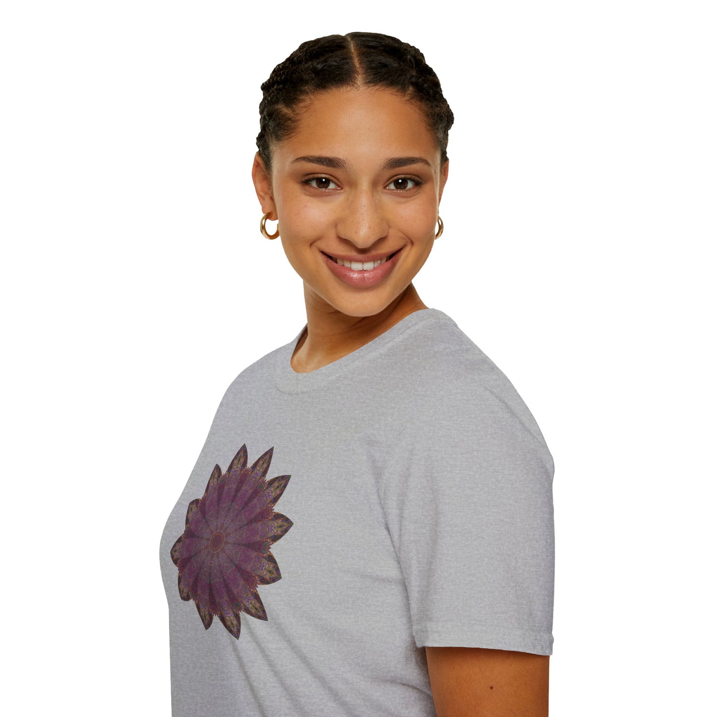 Unisex Softstyle T-Shirt - Love Light Mandalas No.6