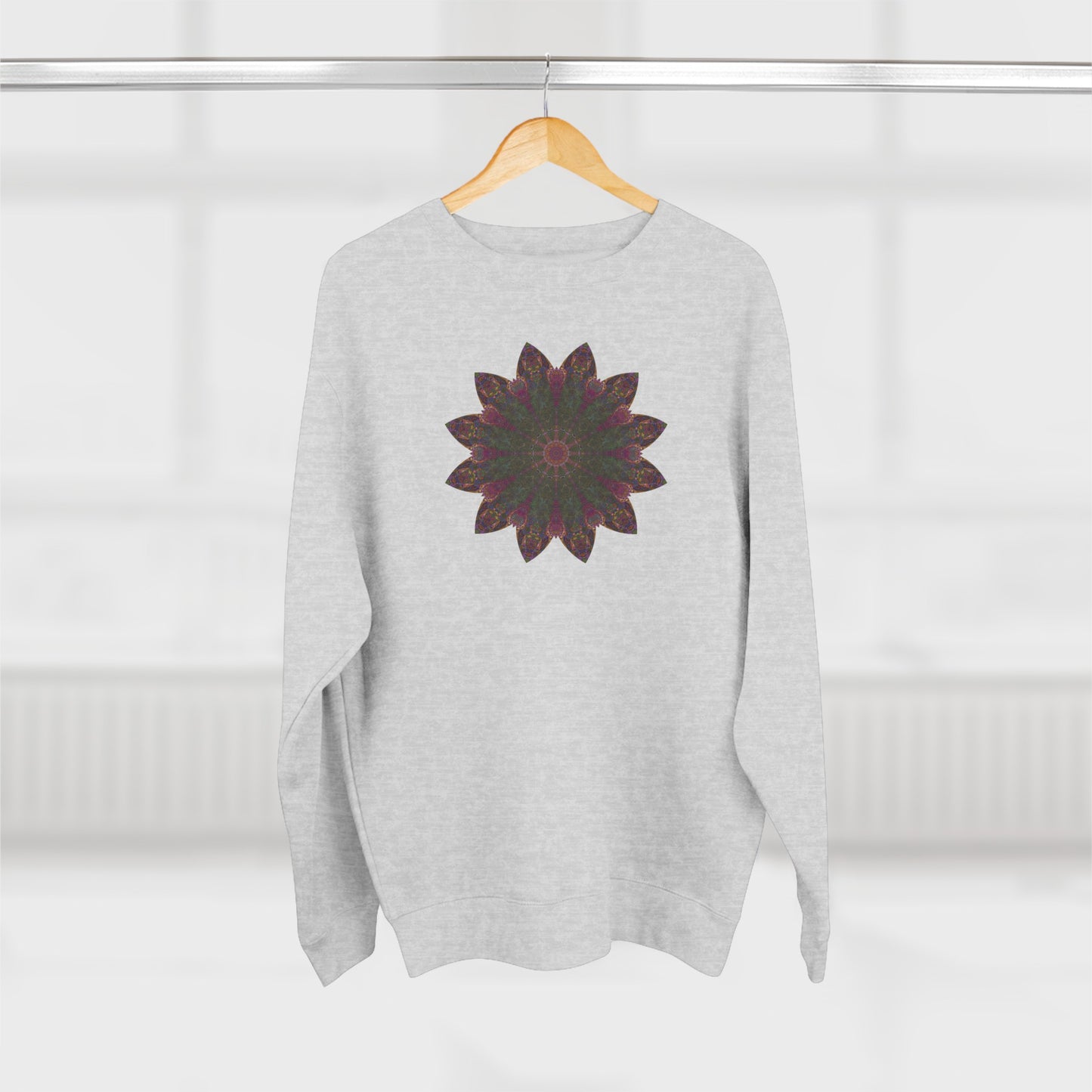 Unisex Crewneck Sweatshirt - Love Light Mandalas No.7