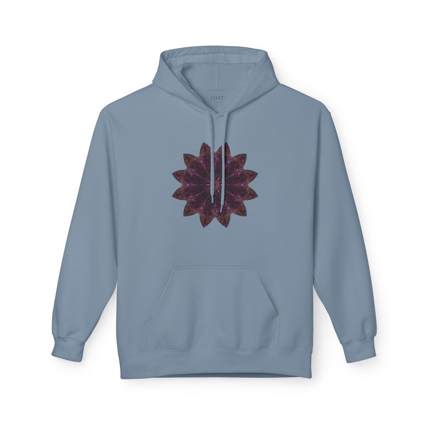 Unisex Midweight Softstyle Fleece Hoodie - Love Light Mandalas No.15