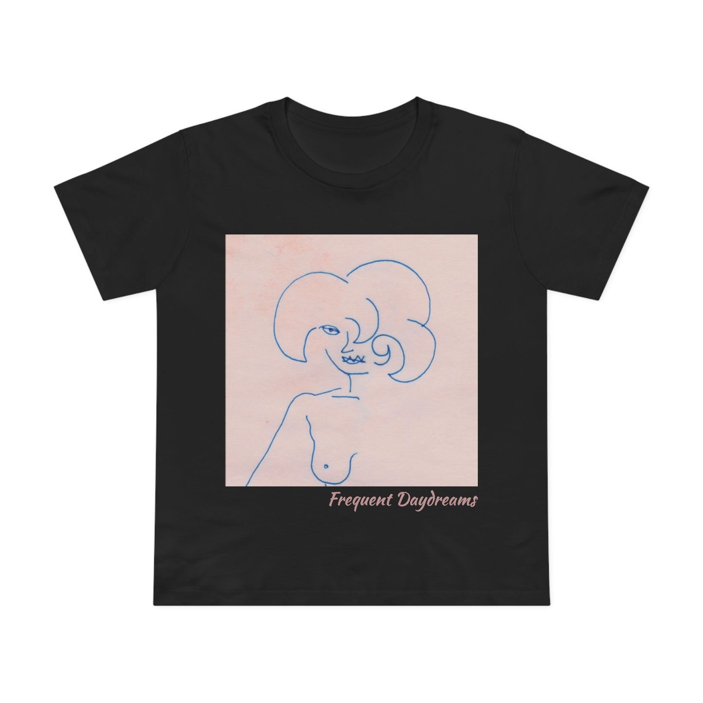Women’s Maple Tee - Frequent Daydreams Sketch No.45