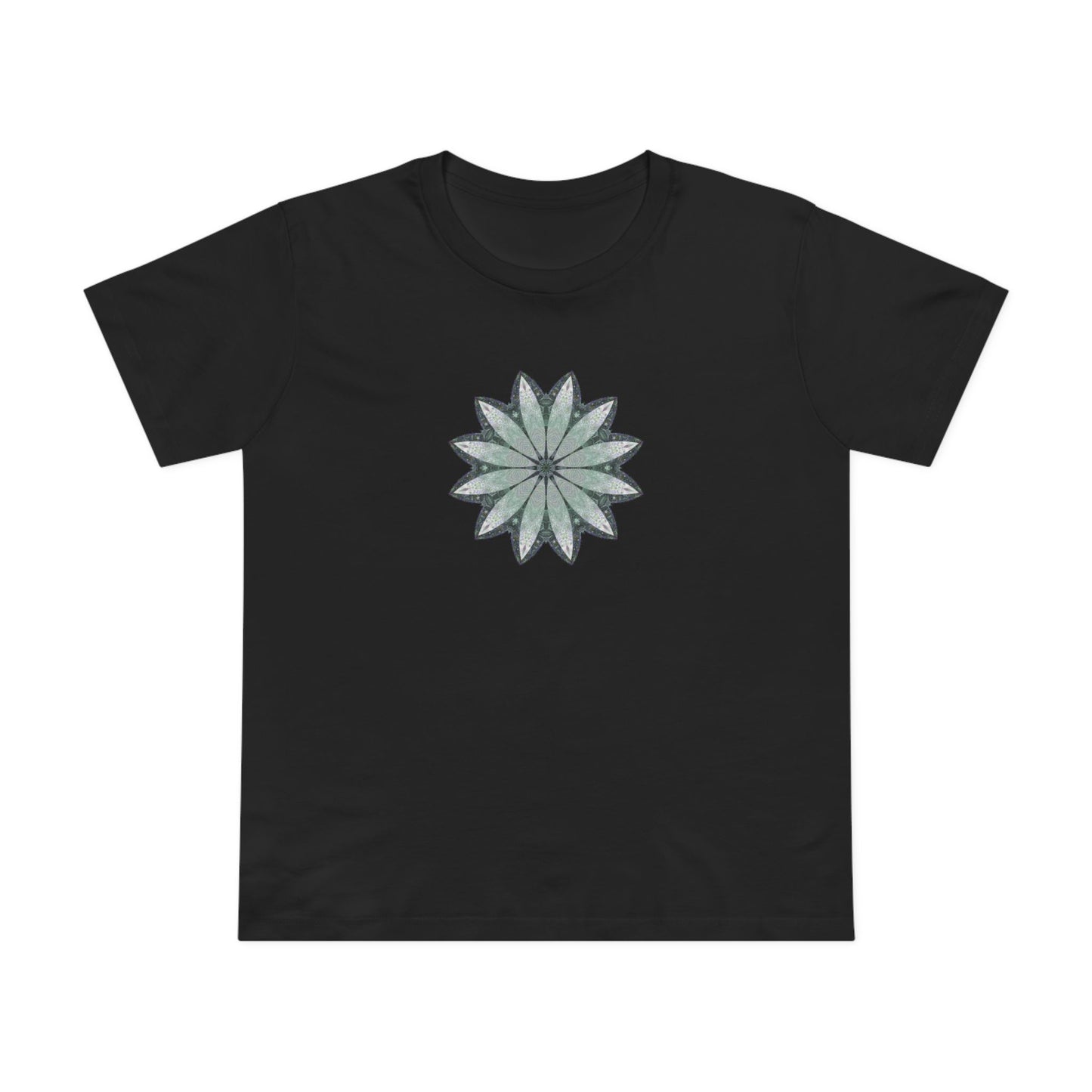 Women’s Maple Tee - Love Light Mandalas No.22