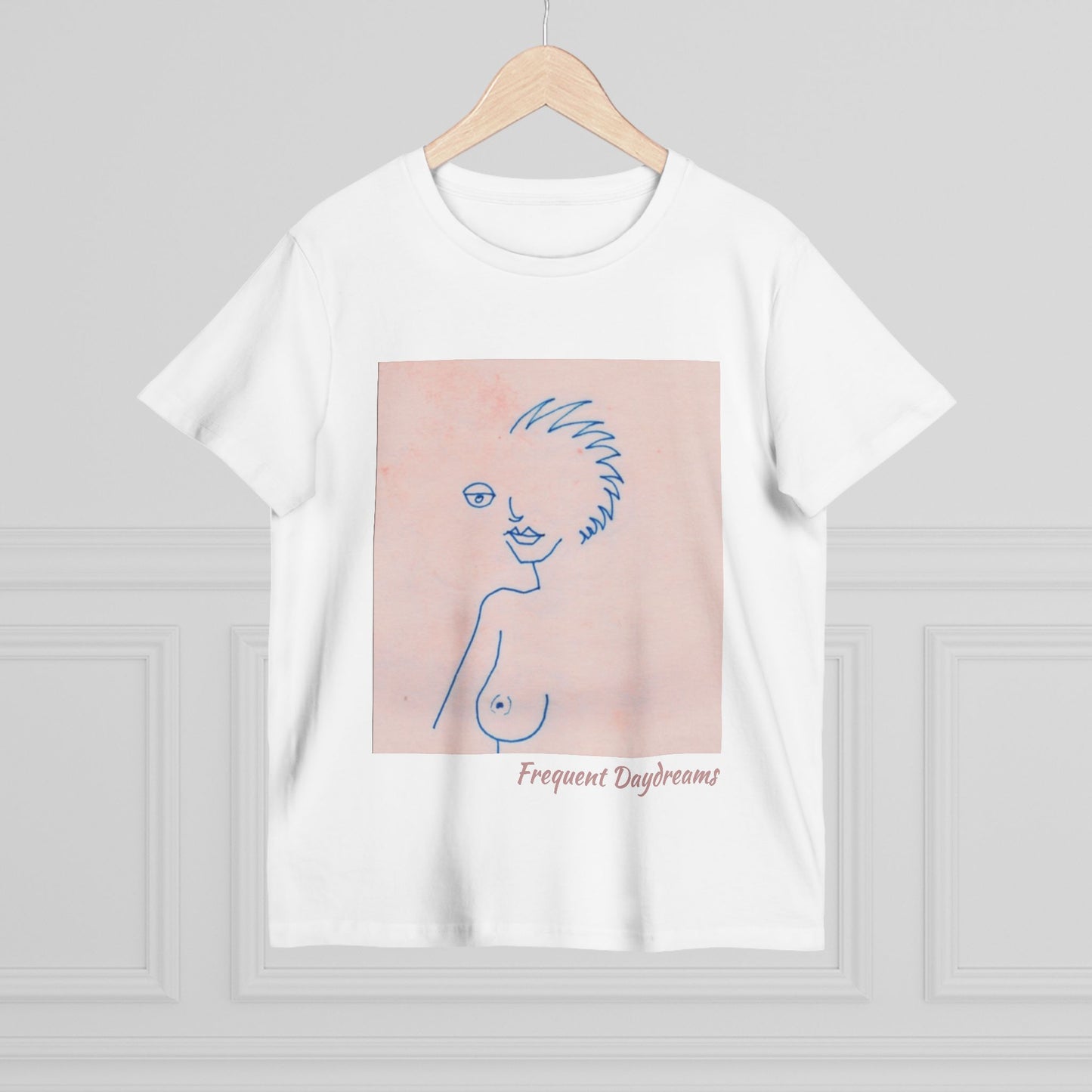 Women’s Maple Tee - Frequent Daydreams Sketch No.46