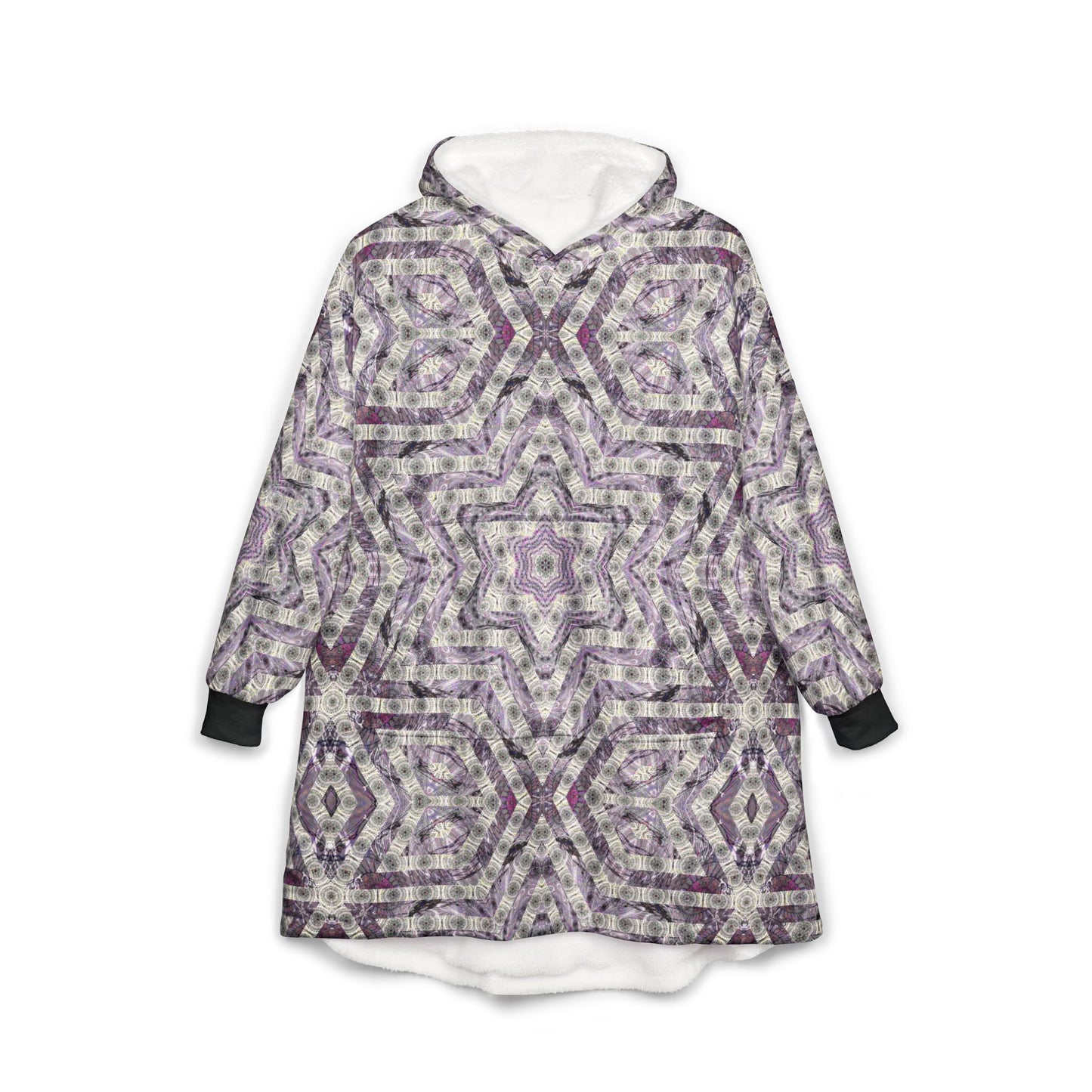 Unisex Hooded Blanket - Kaleidoscope P5 No. 22