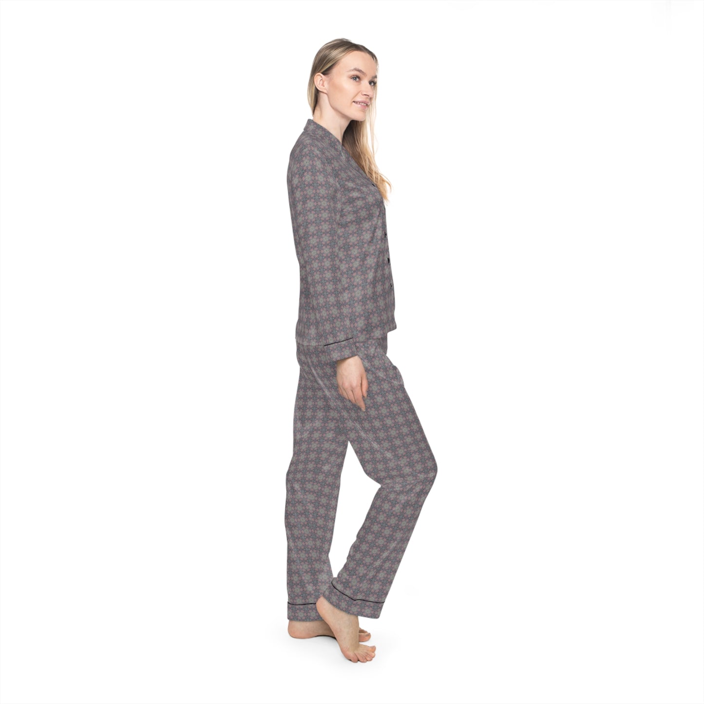 Women's Satin Pajamas - DK Series No.9