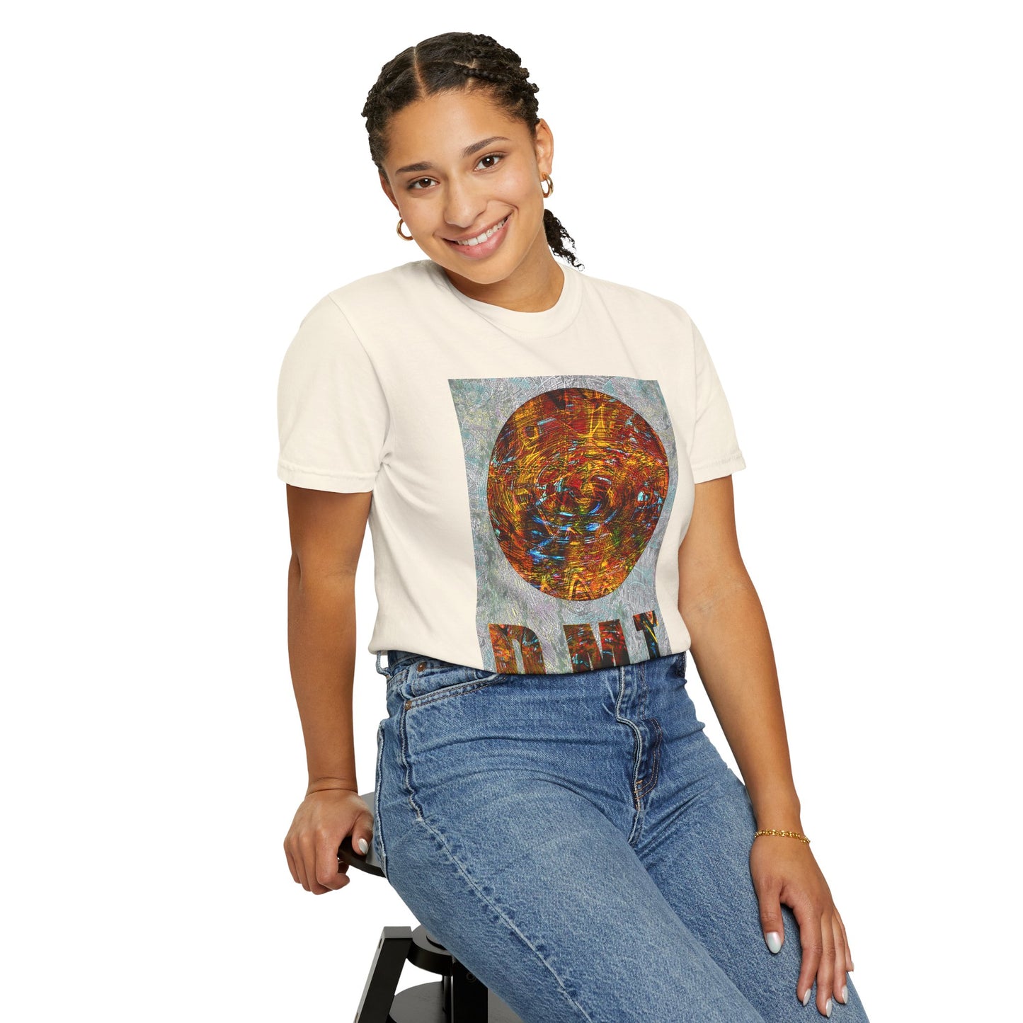 Unisex Garment-Dyed T-shirt - DMT Spheres No.1