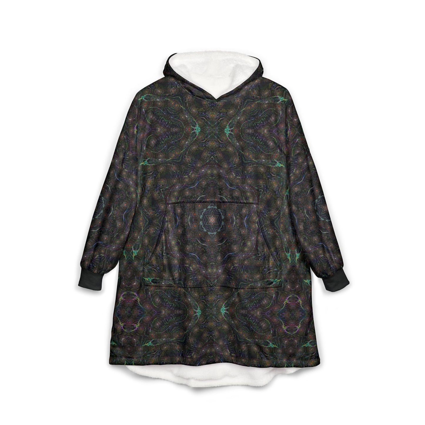 Unisex Hooded Blanket - Kaleidoscope P5 No. 16