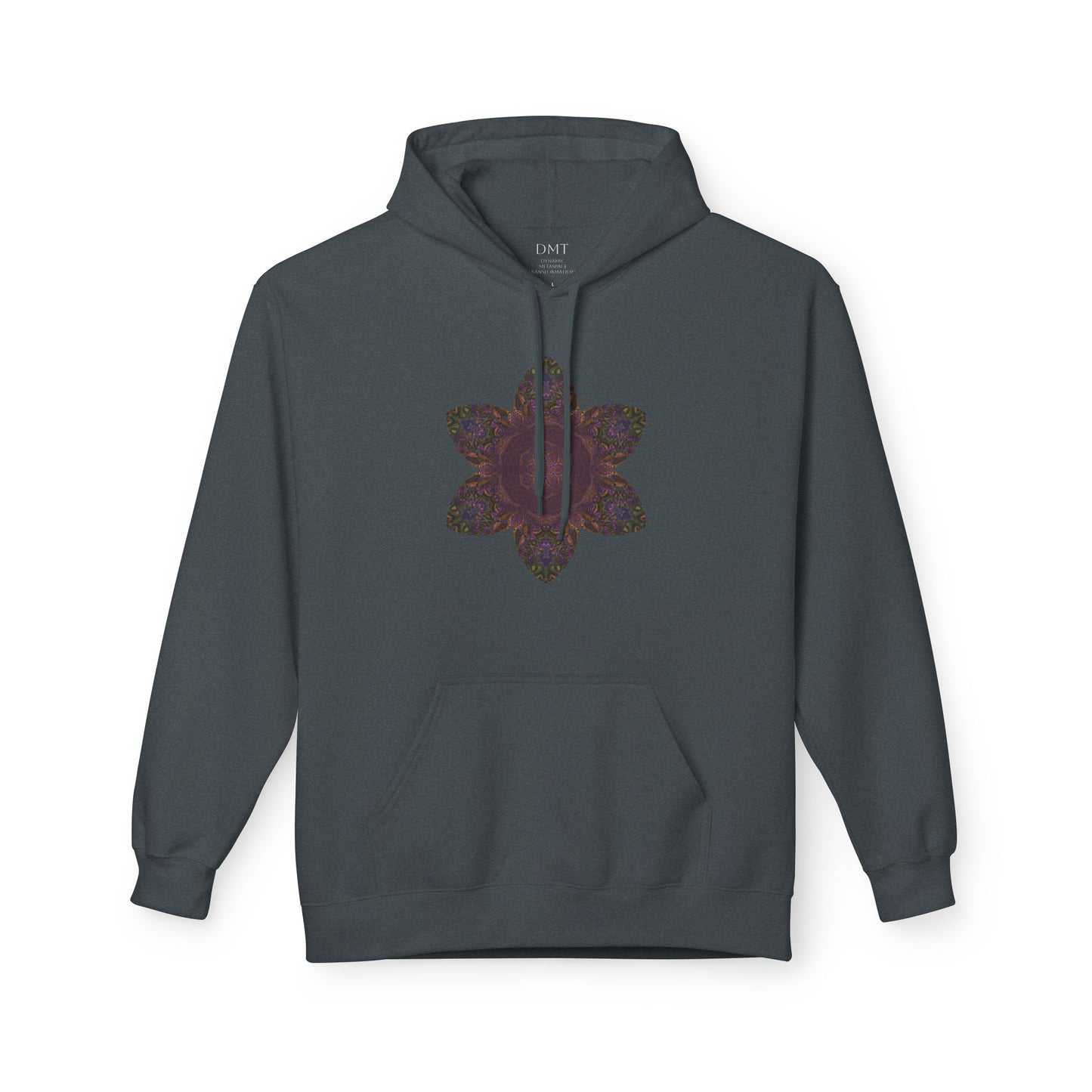 Unisex Midweight Softstyle Fleece Hoodie - Love Light Mandalas No.3