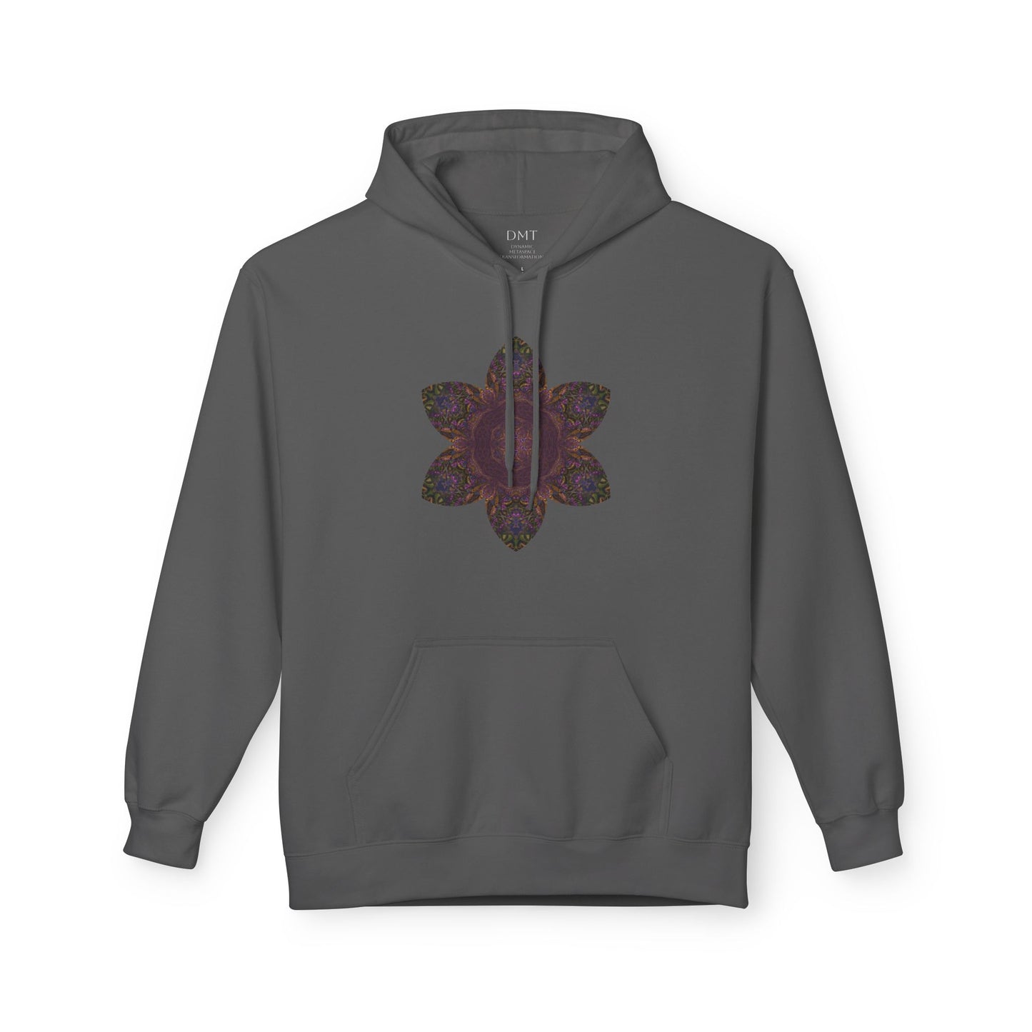 Unisex Midweight Softstyle Fleece Hoodie - Love Light Mandalas No.3