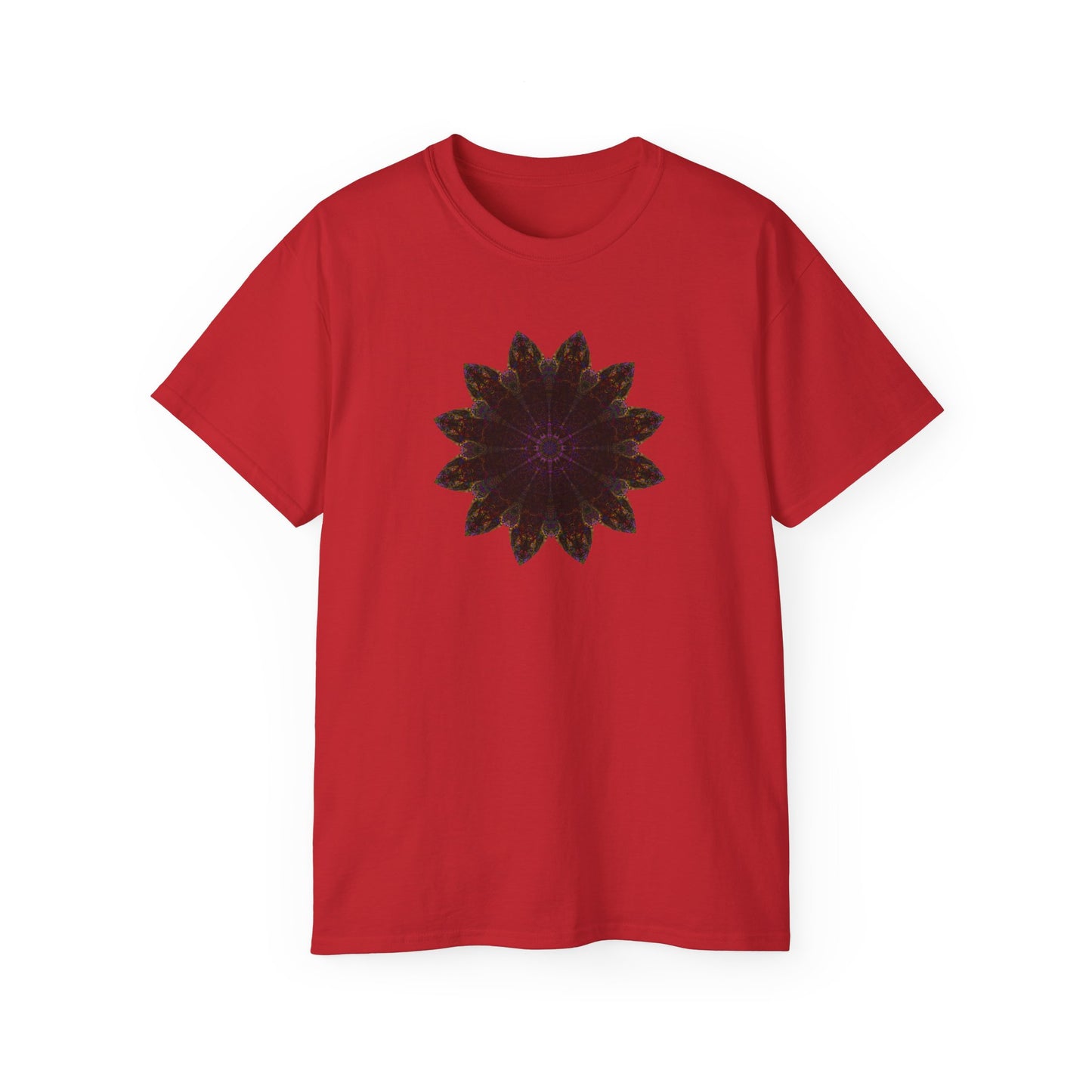 Unisex Ultra Cotton Tee - Love Light Mandalas No.12