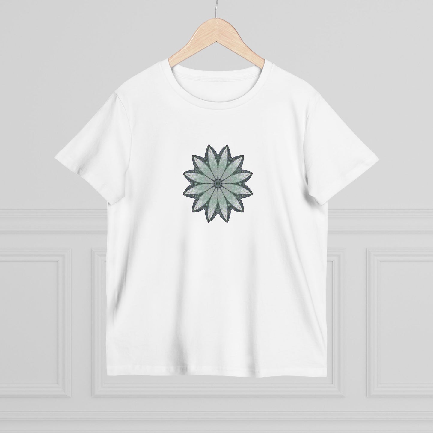 Women’s Maple Tee - Love Light Mandalas No.22