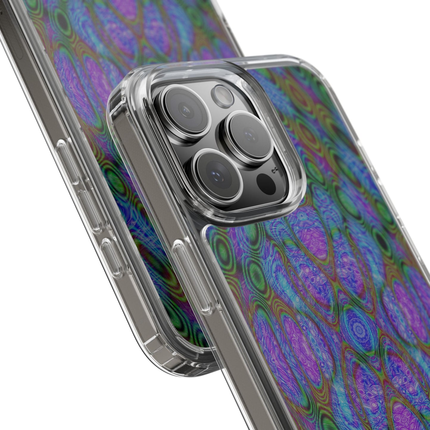 iPhone 16 Clear Case – DMT Seer No.17