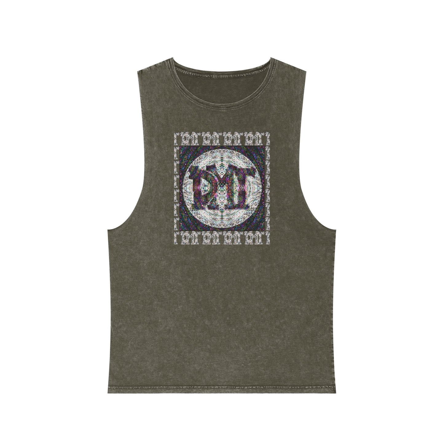 Unisex Stonewash Tank Top - DMT Scribe No.10