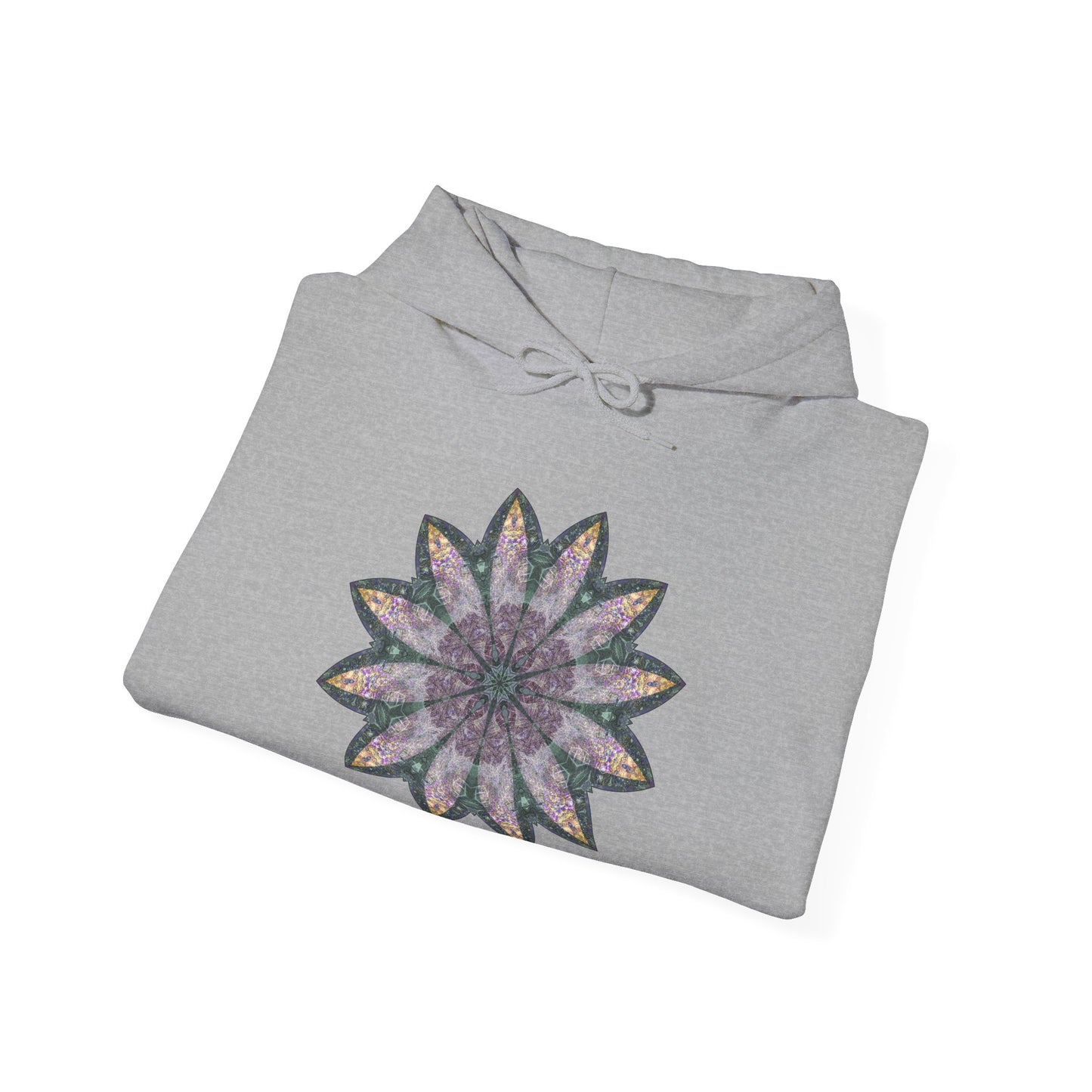 Unisex Heavy Blend™ Hooded Sweatshirt - Love Light Mandalas No.21