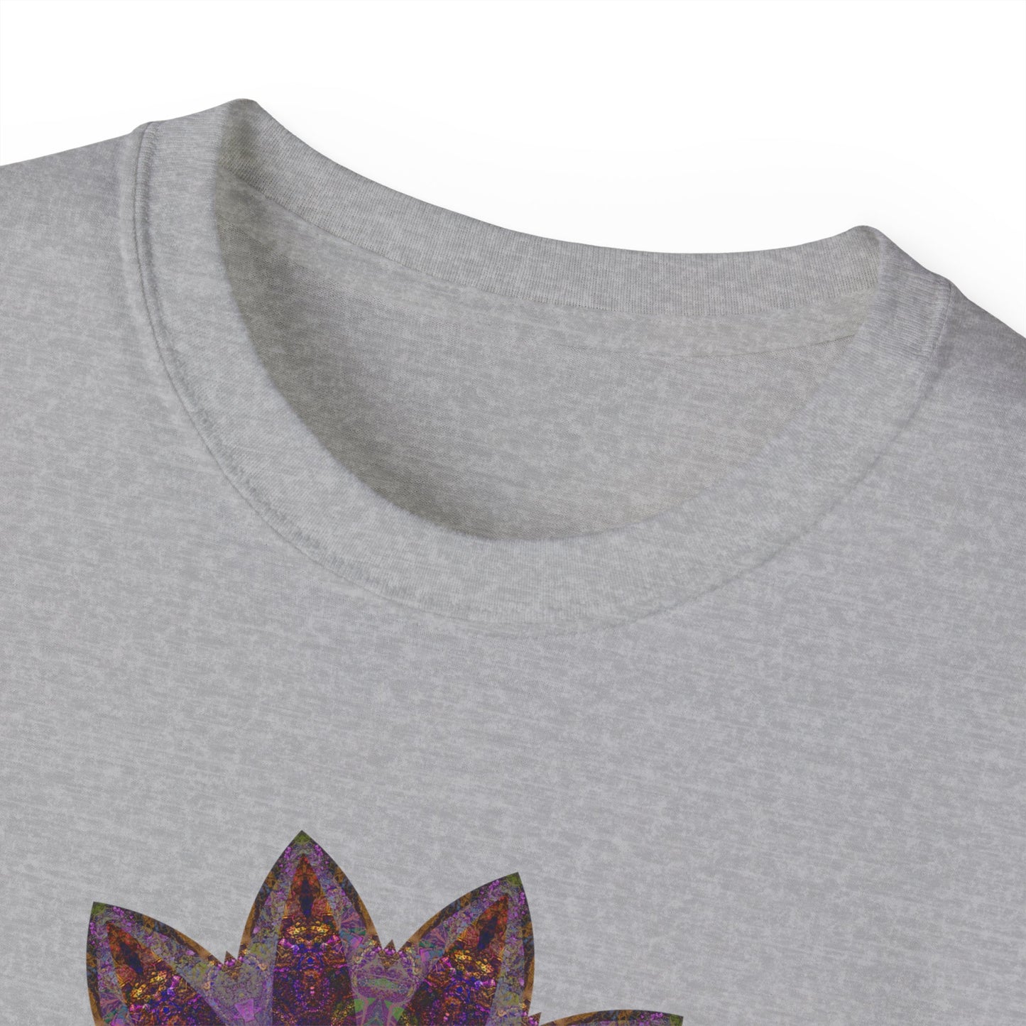 Unisex Ultra Cotton Tee - Love Light Mandalas No.11